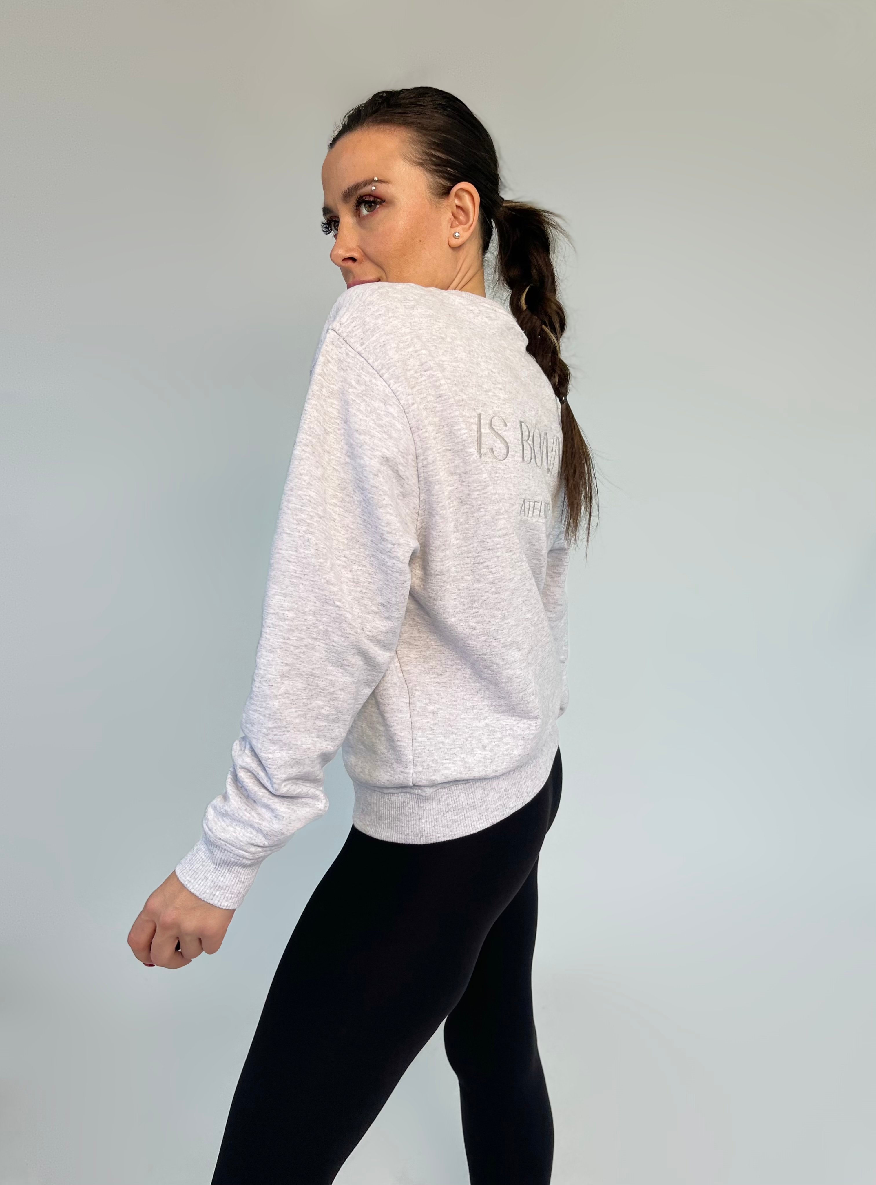 Gri Basic Lisbonne Sweatshirt