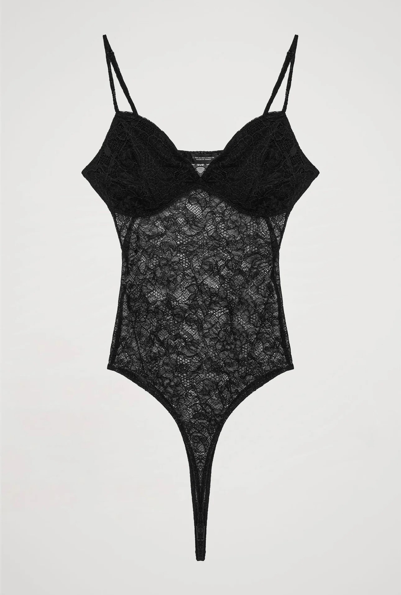 Kuplu Dantal Bodysuit
