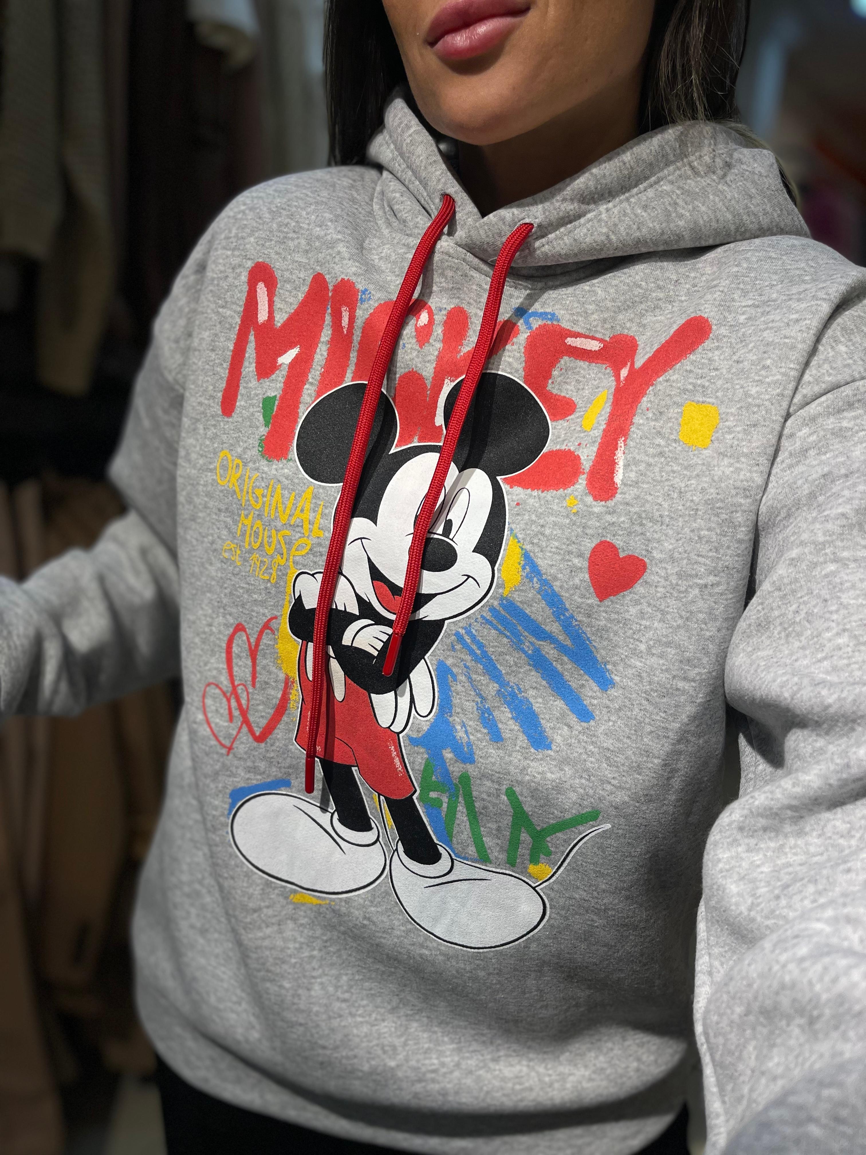 Mickey Mousse Gri Sweatshirt