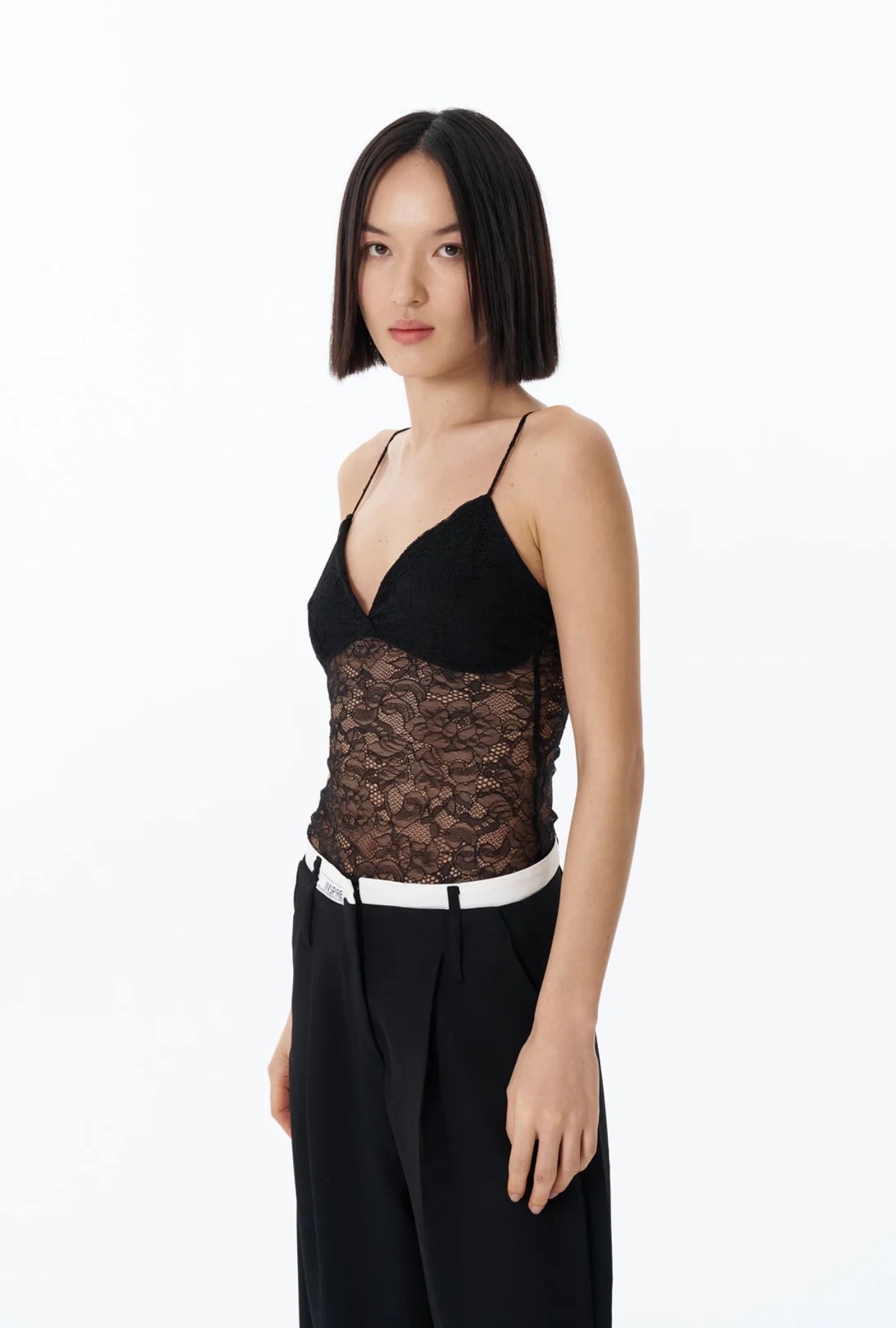 Kuplu Dantal Bodysuit