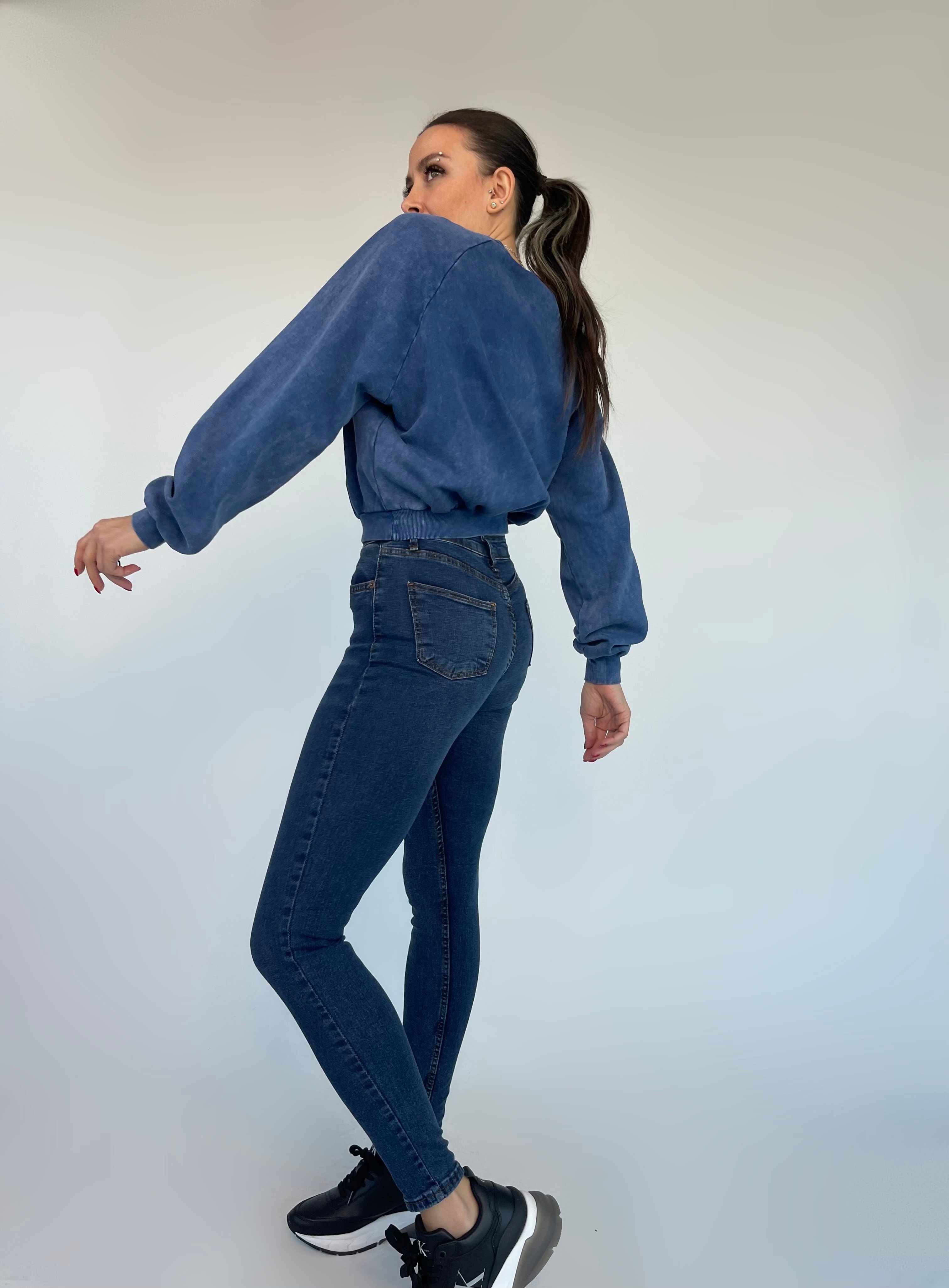 Lacivert Skinny Jean