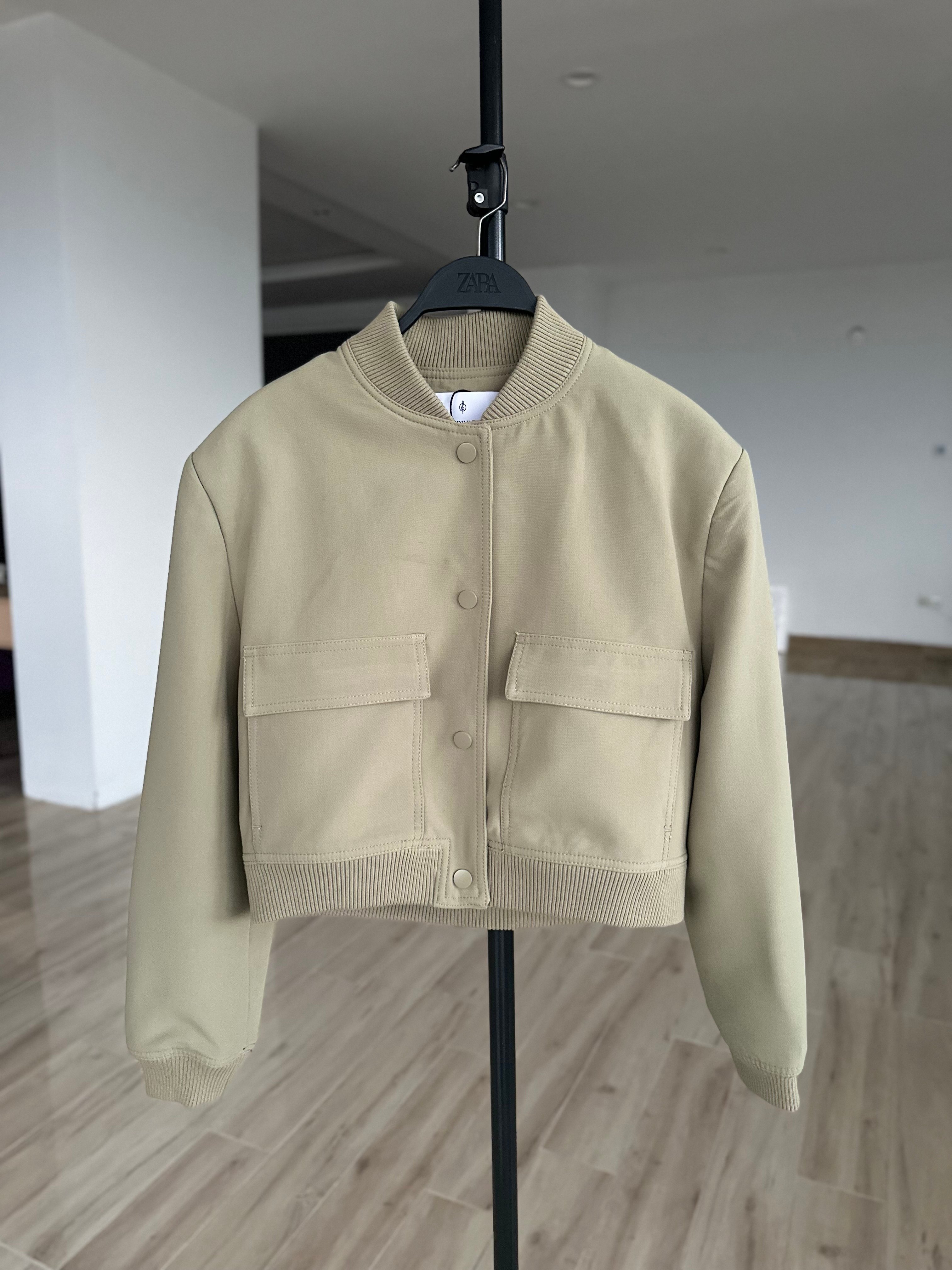 Haki Bomber Ceket