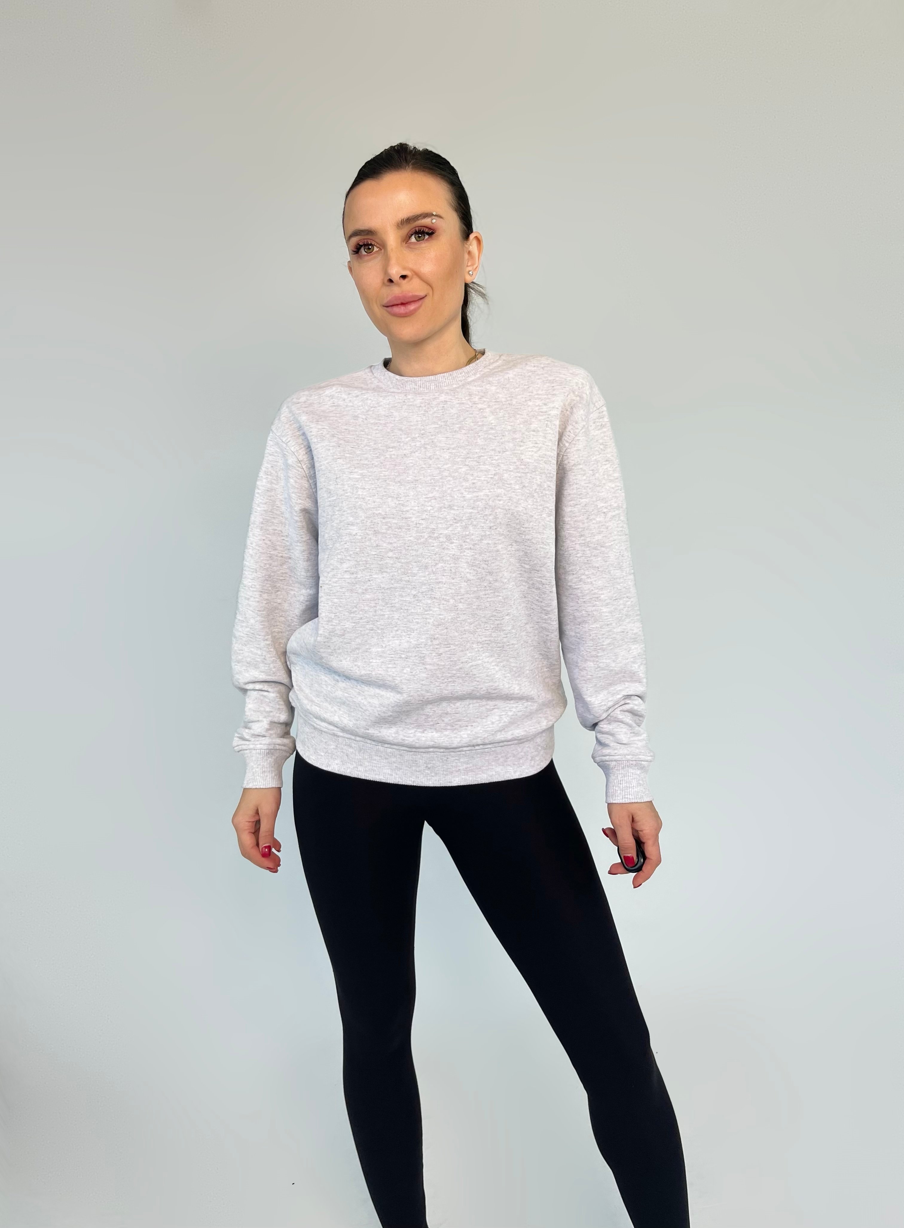 Gri Basic Lisbonne Sweatshirt