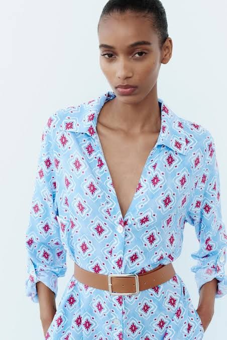 Floral Desenli Günlük Elbise