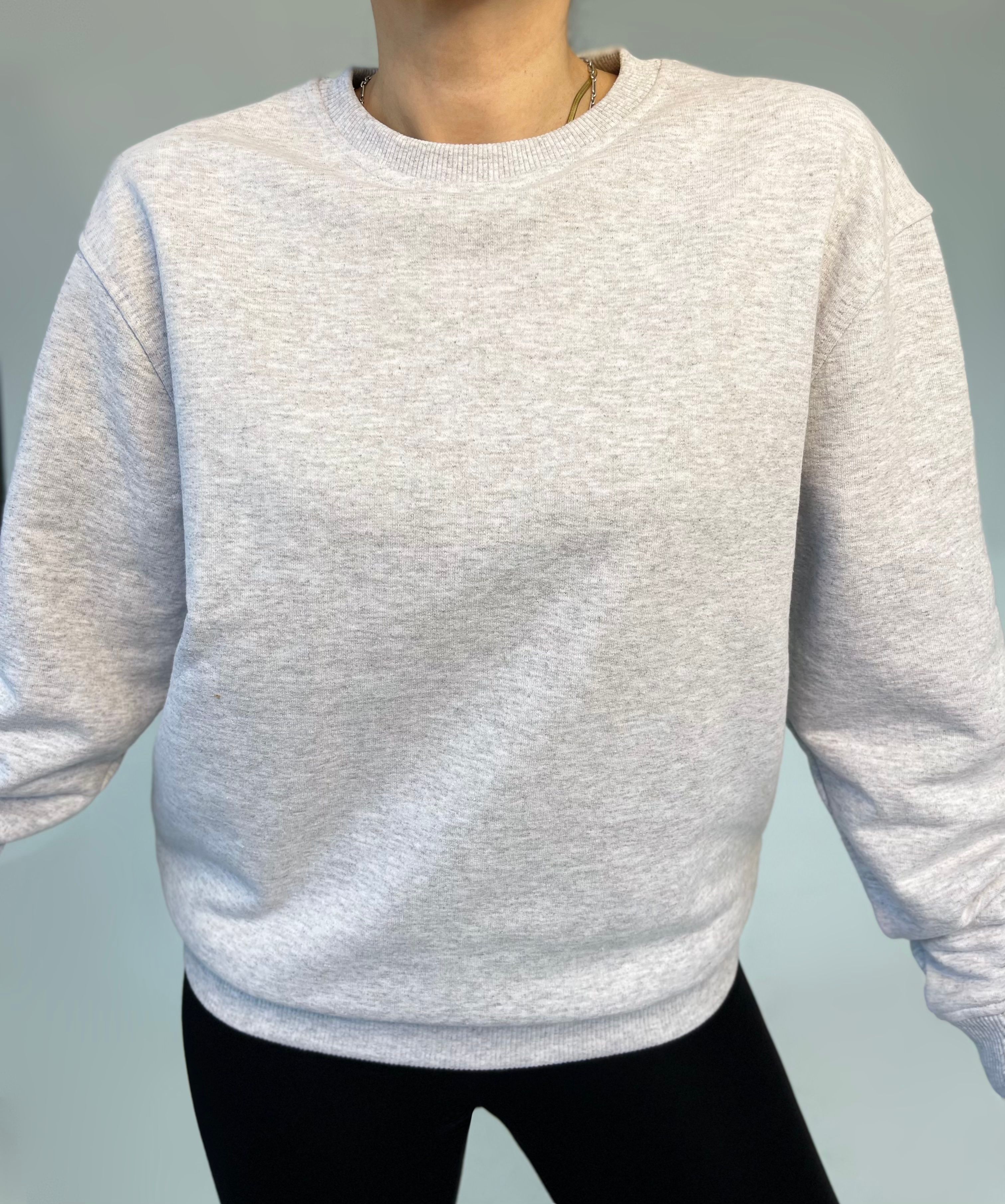 Gri Basic Lisbonne Sweatshirt