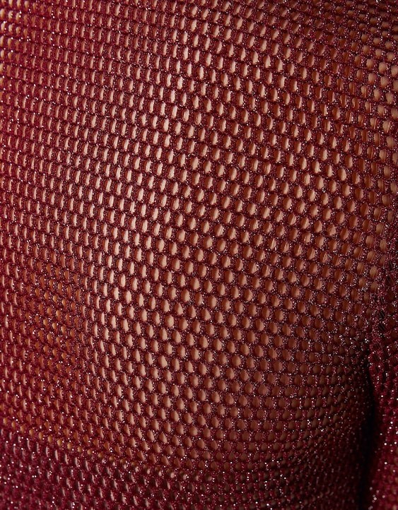 Delikli Crop Bluz 