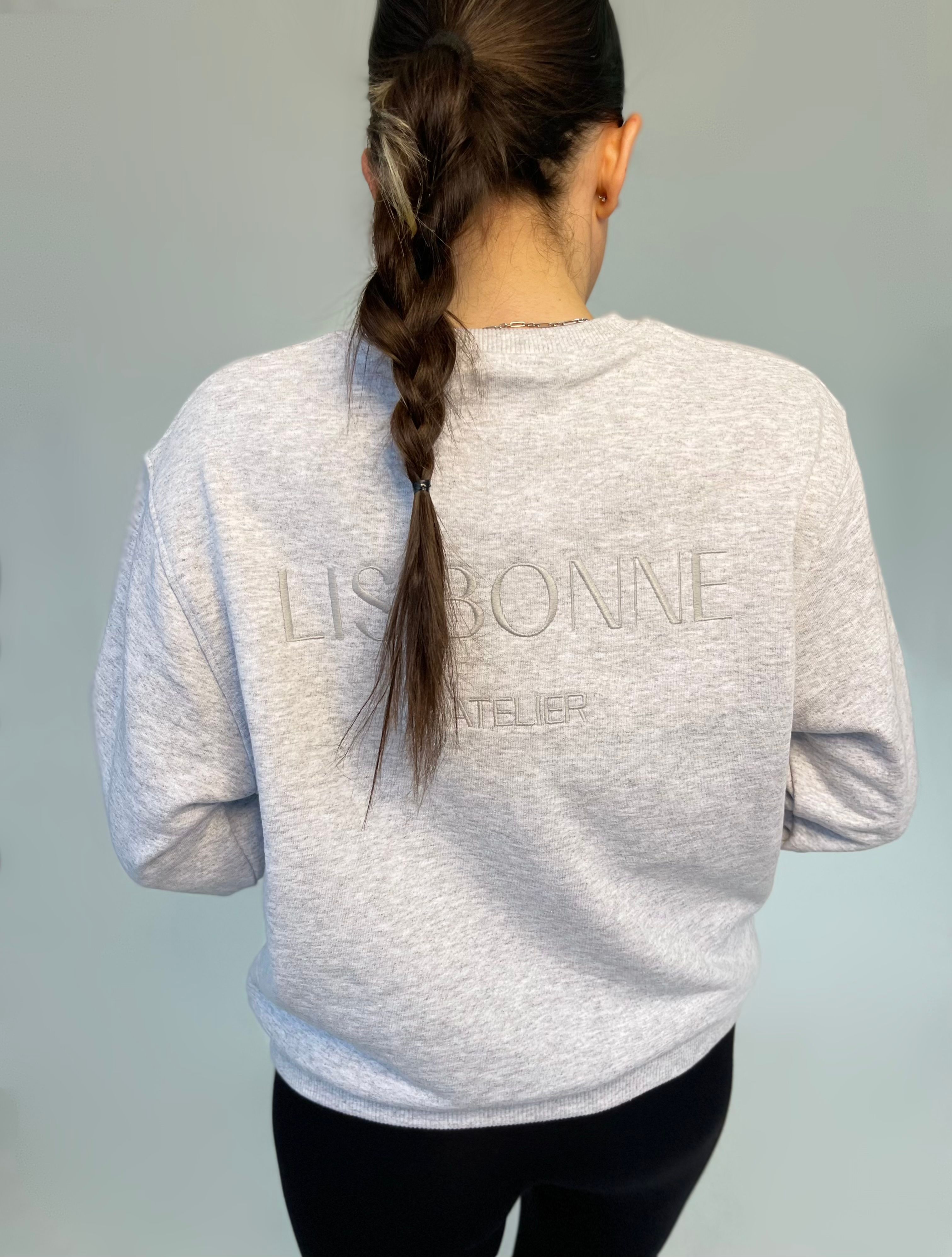 Gri Basic Lisbonne Sweatshirt