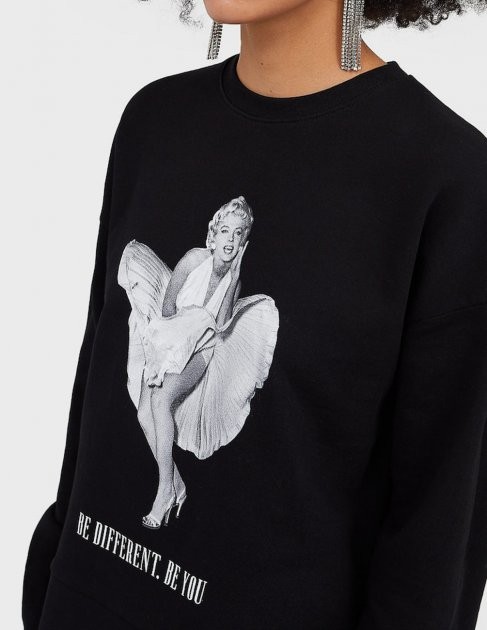 Baskılı Sweatshirt