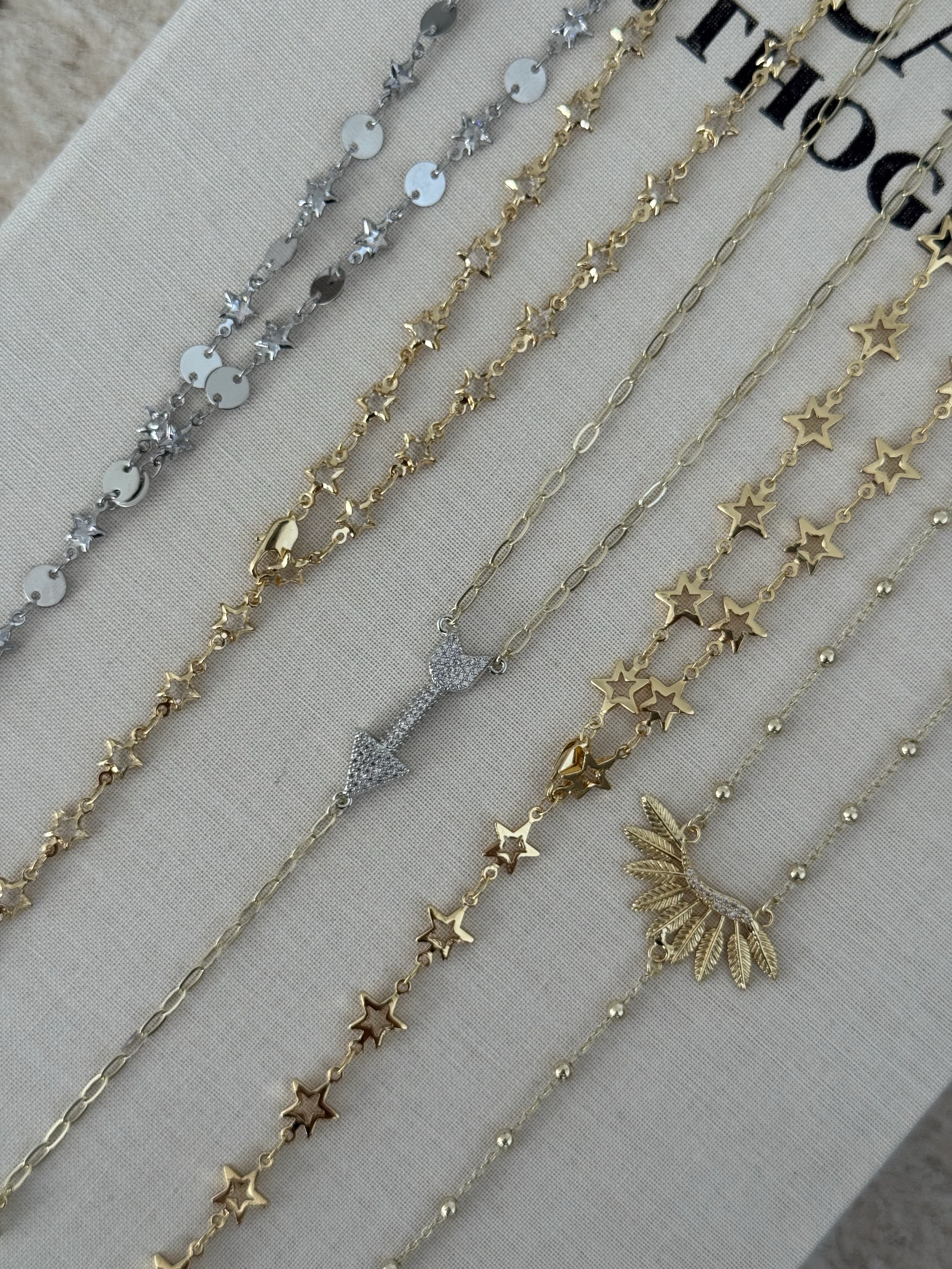 Vıp | Yaprak Y kolye 