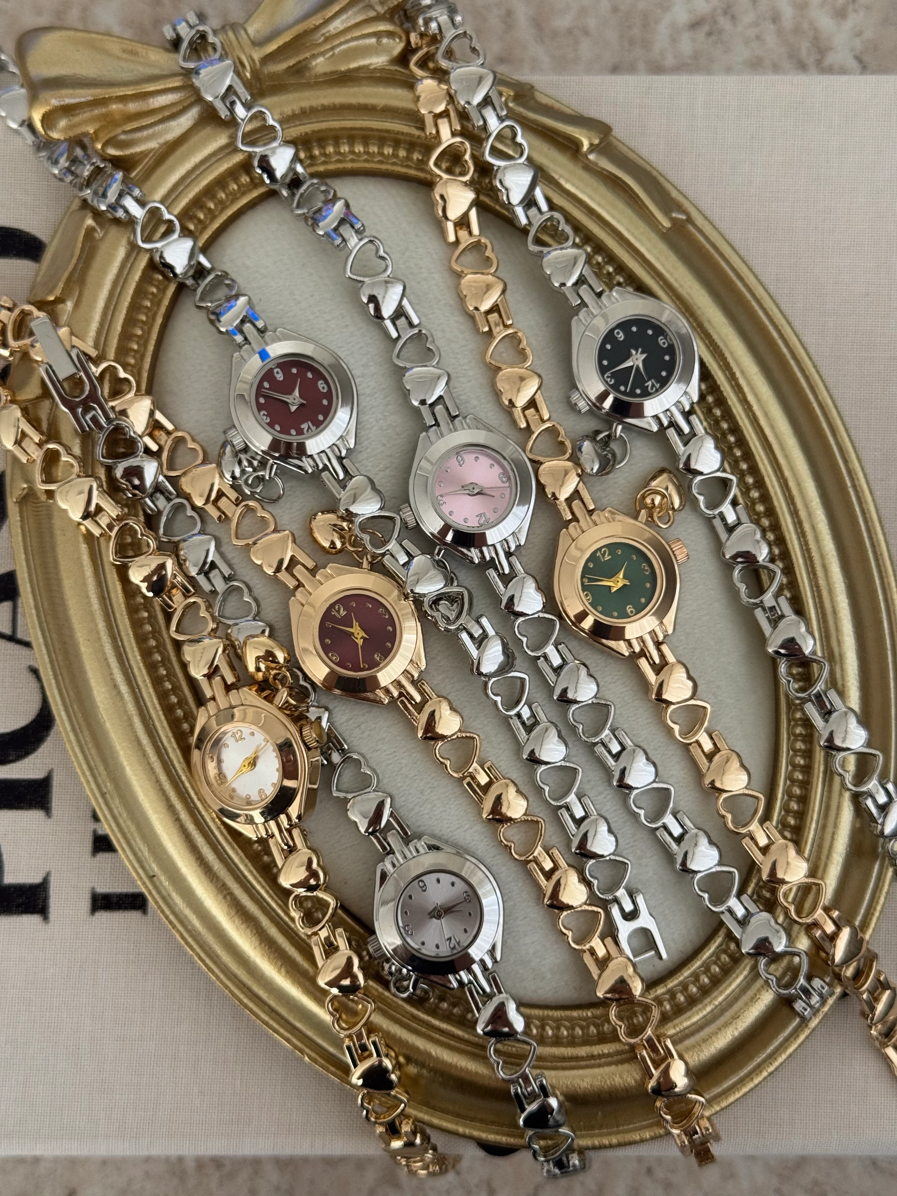 Kalpli kordon Silver - Beyaz saat