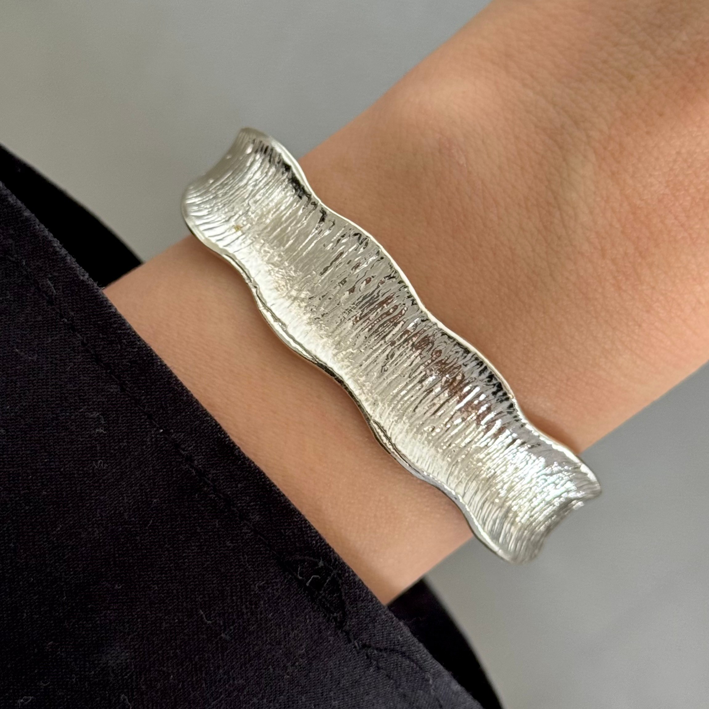 Vintage silver bileklik 