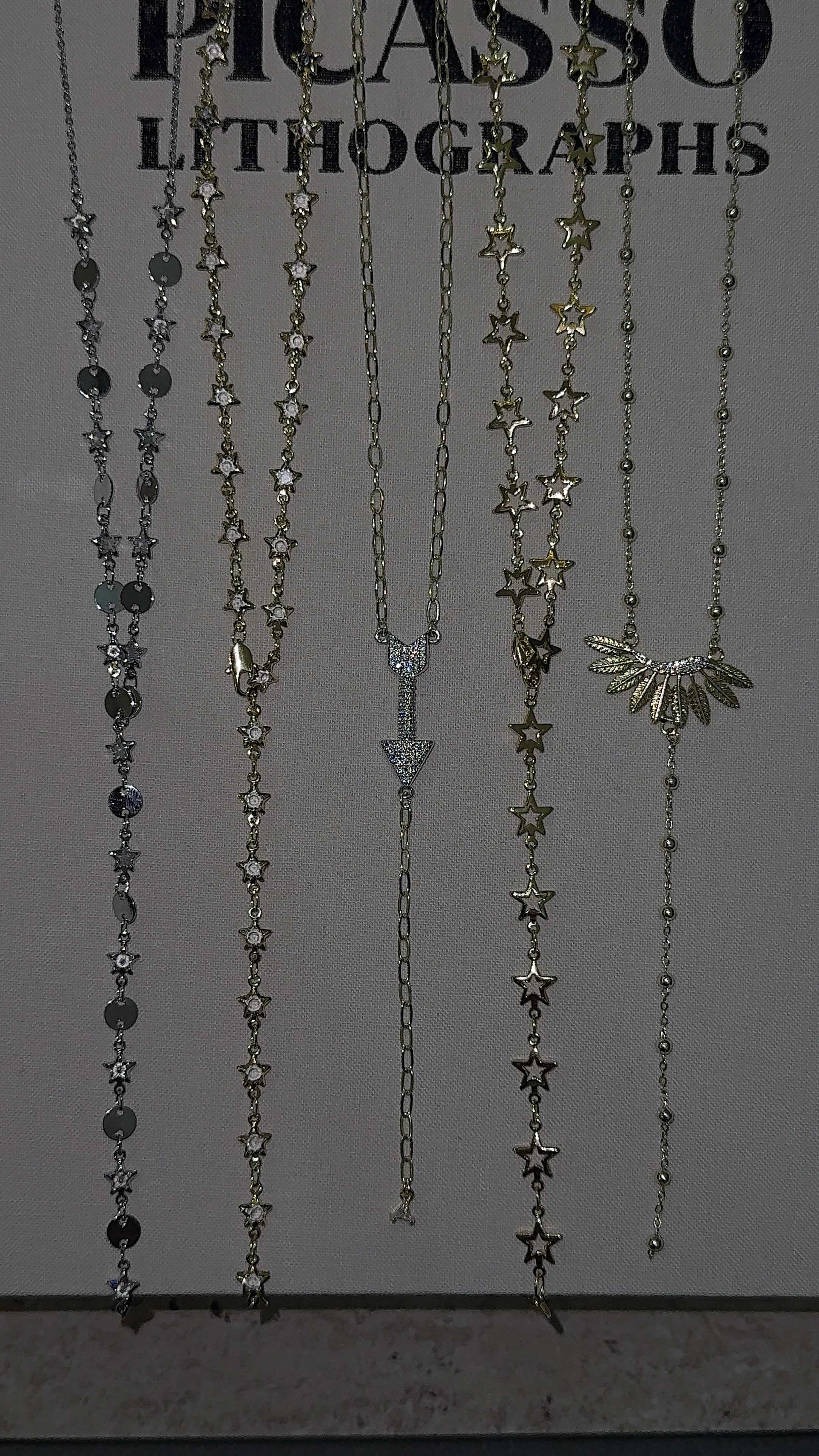 Vıp | Taşlı Yıldız Y kolye 