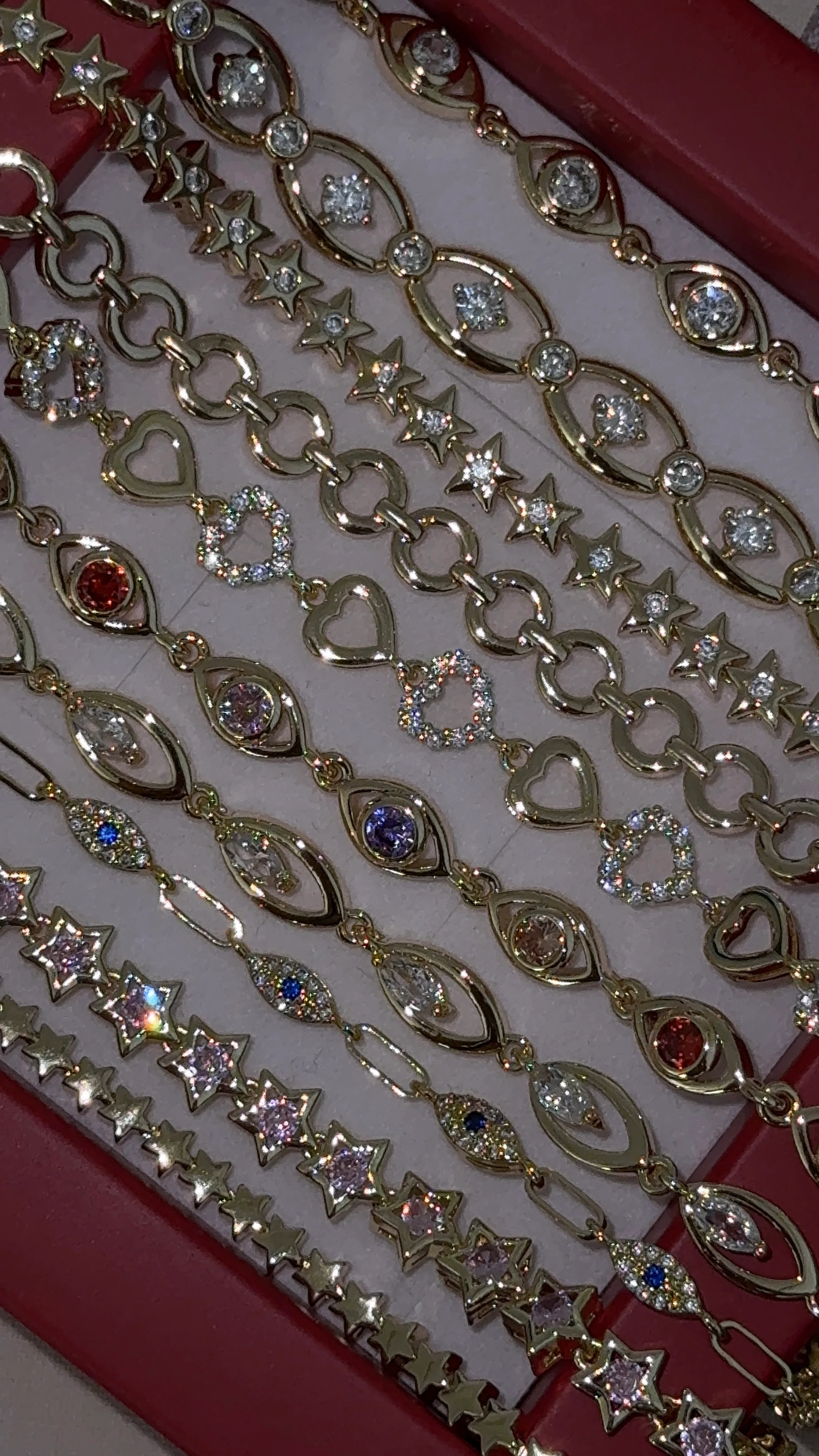 Vıp | Taşlı Badem bileklik 