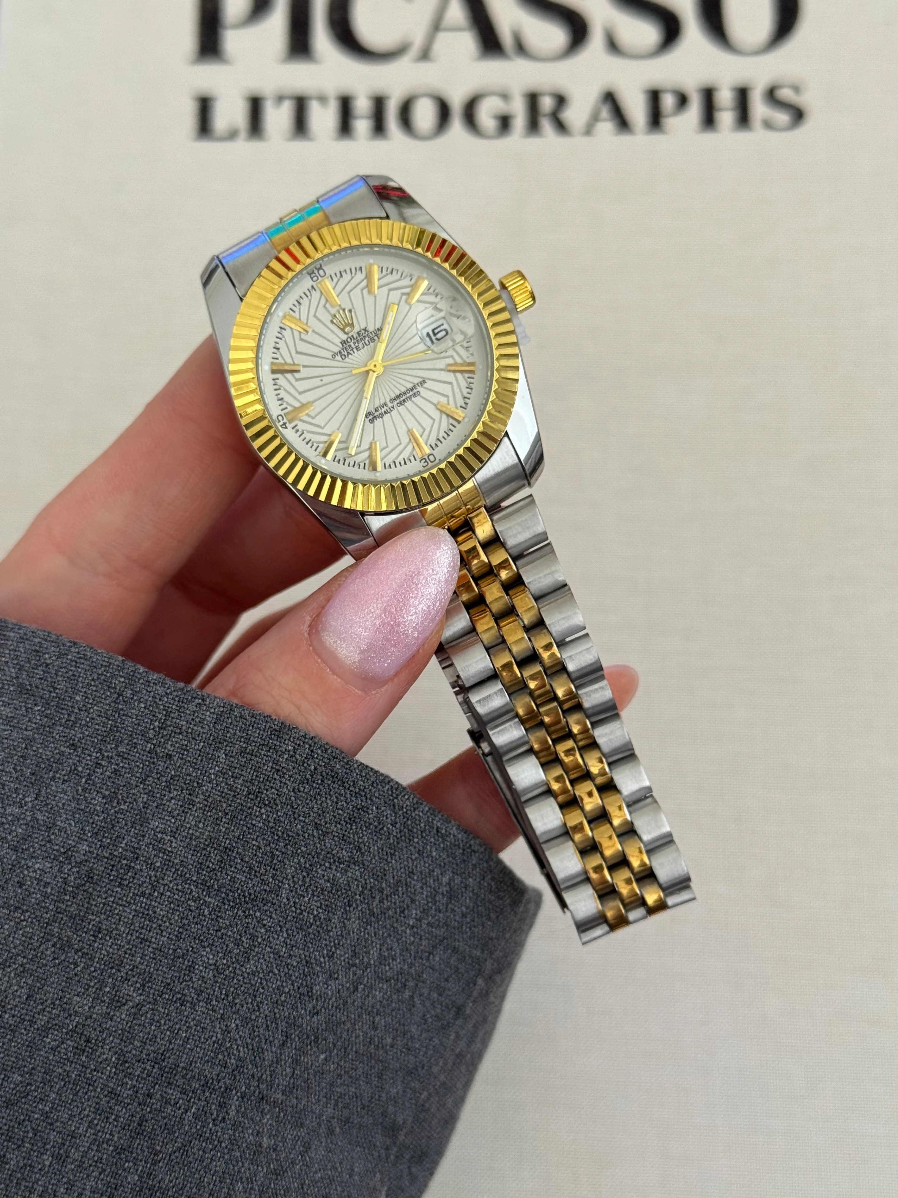 Çelik | Rolex marka muadili saat 