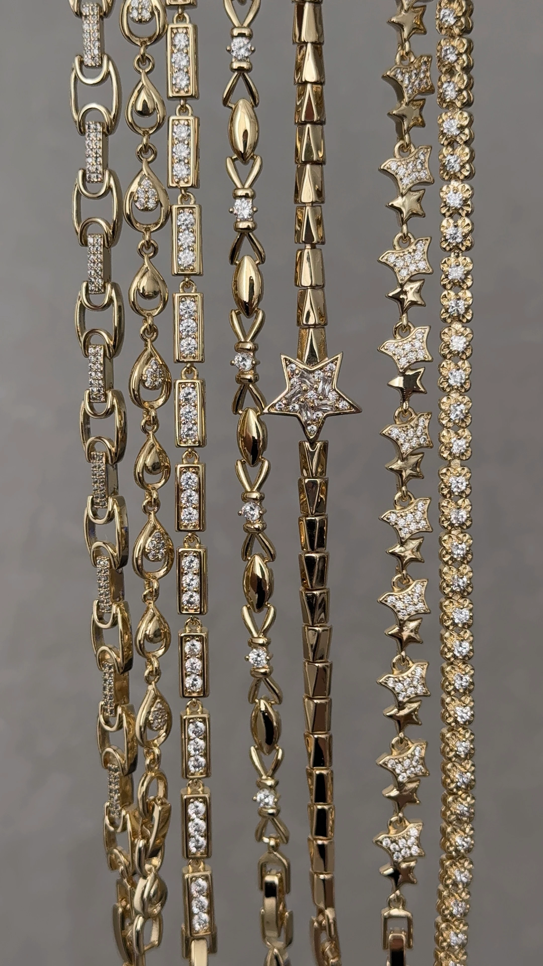 Vıp | Taşlı baget bileklik 