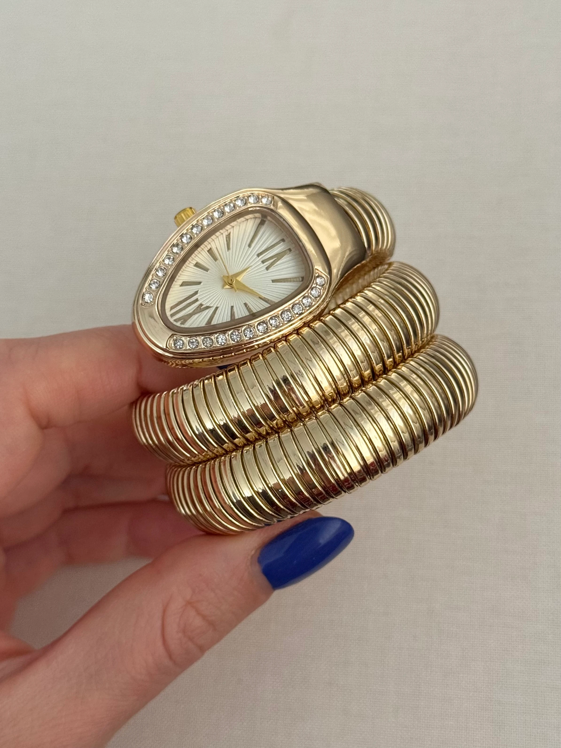 Gold | Yılan dolama saat 