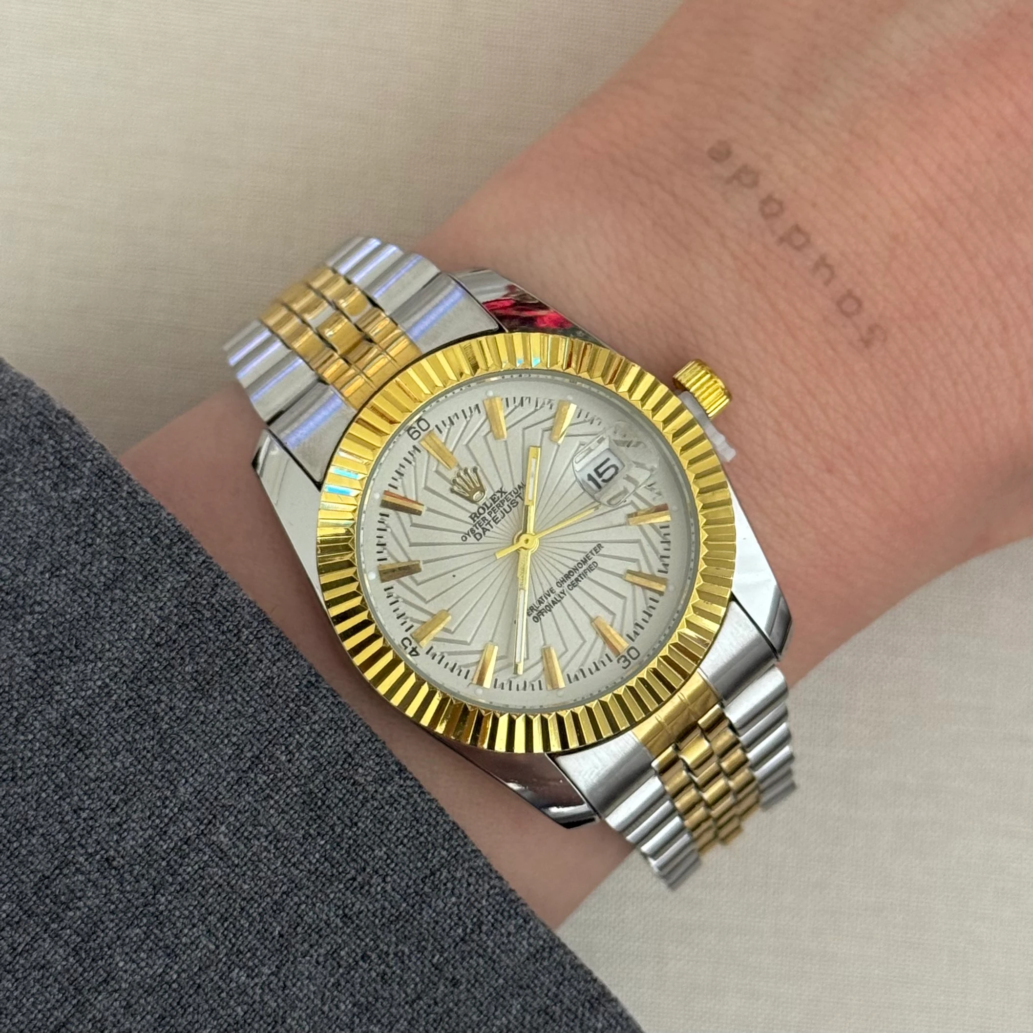 Çelik | Rolex marka muadili saat 