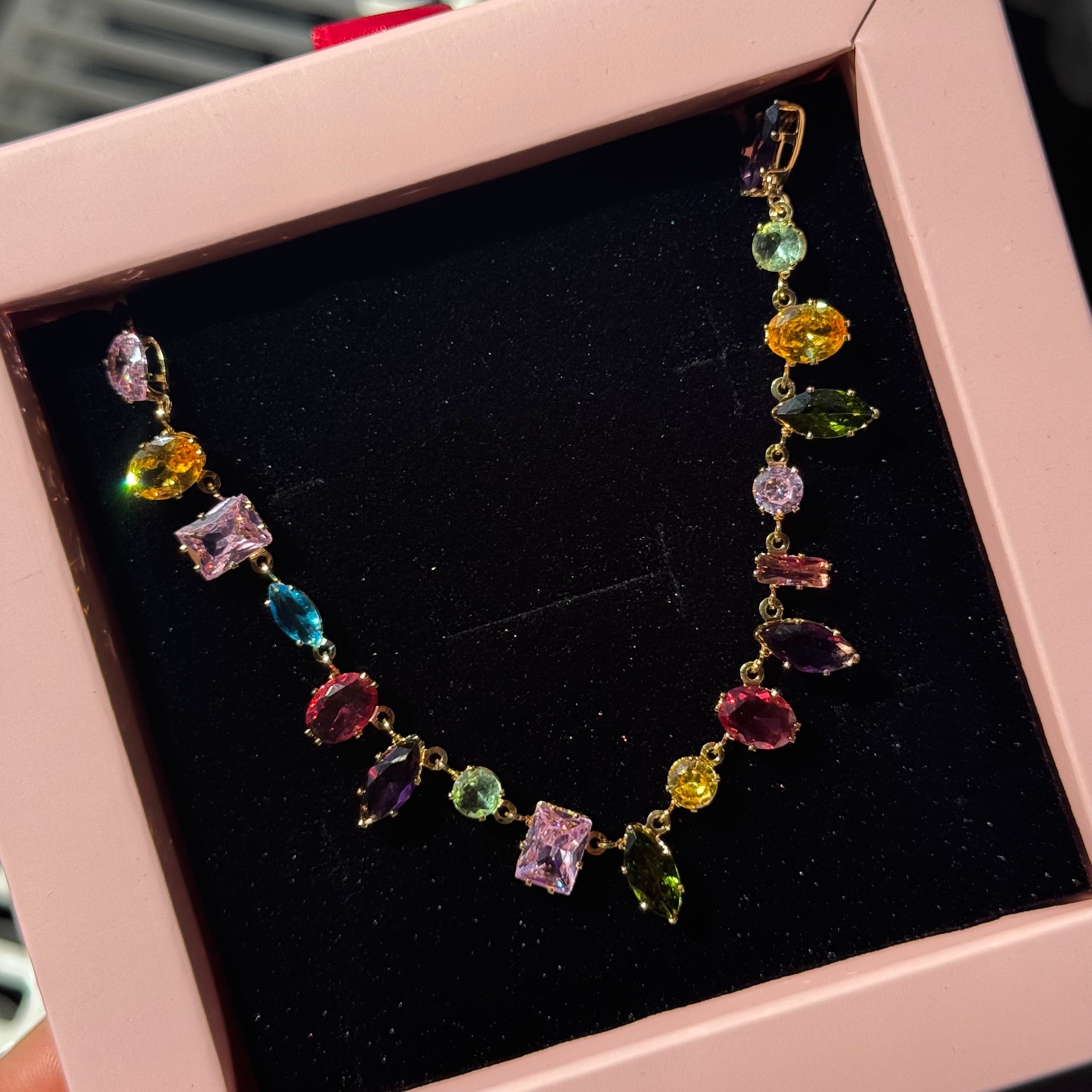 Swarovski | Gold Gema kolye