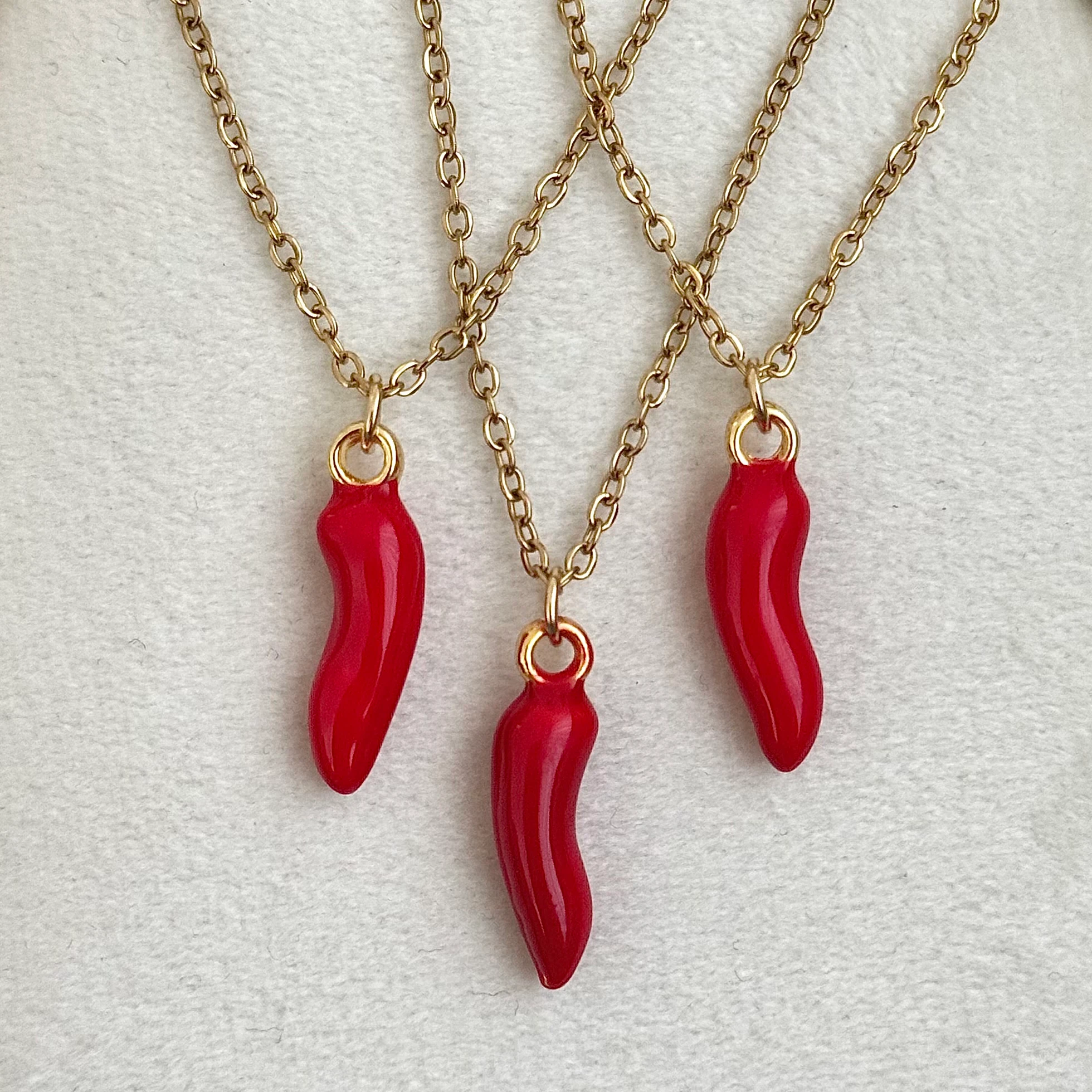 Çelik | Biber kolye 