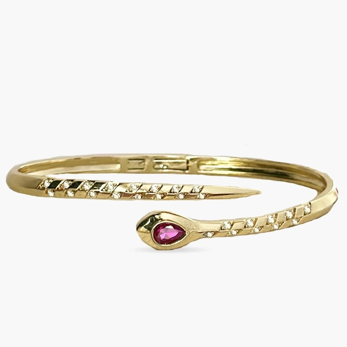 Premium | Taşlı yılan kelepçe 