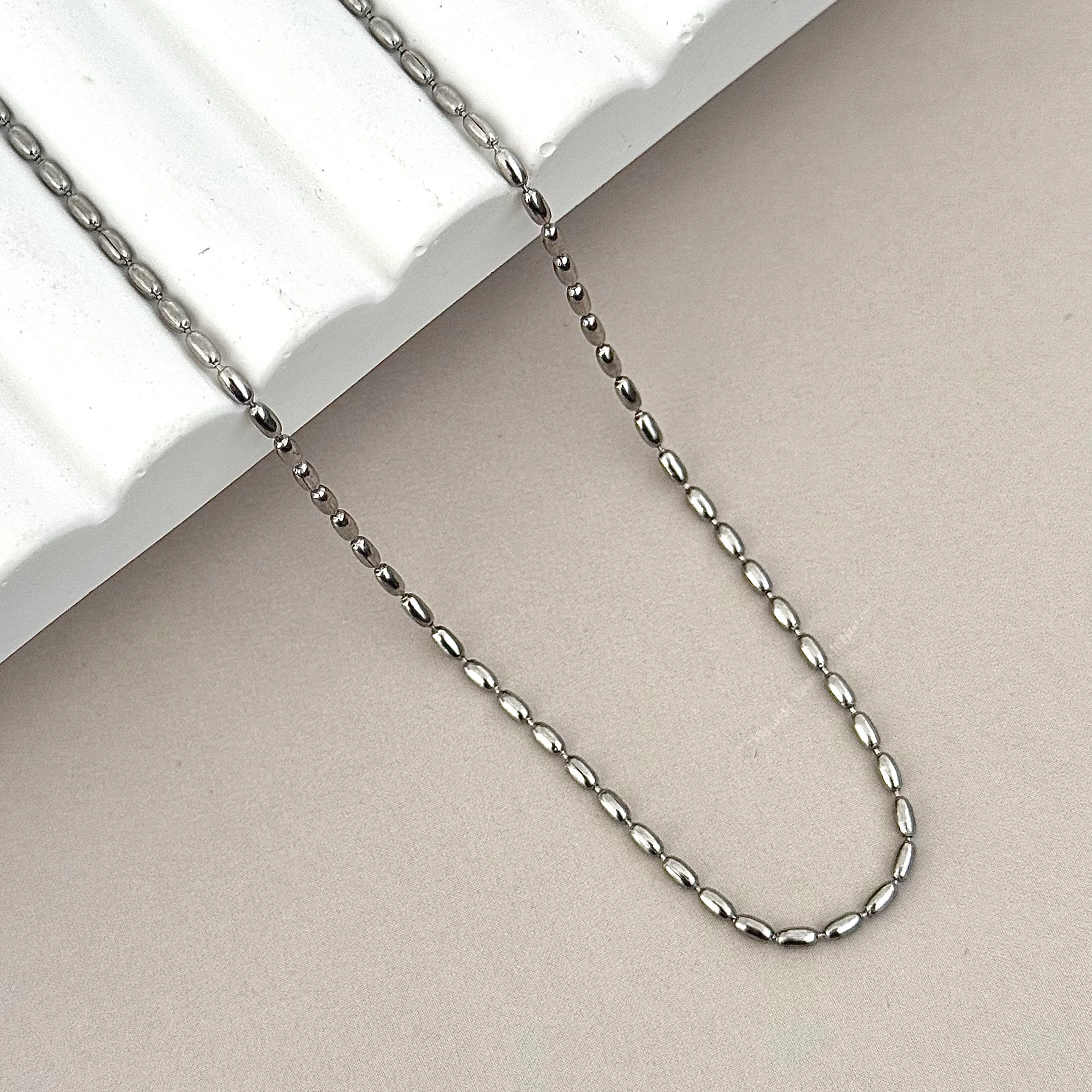 çelik mini arpa kolye 