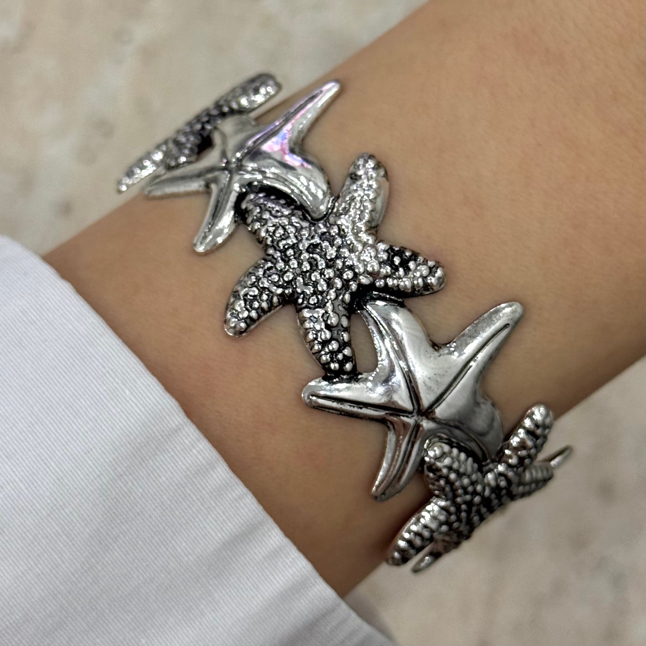 Vintage silver bileklik (yüzük hediye) 