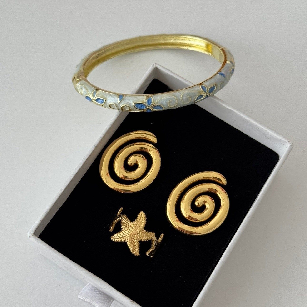 Çelik | Spiral küpe 