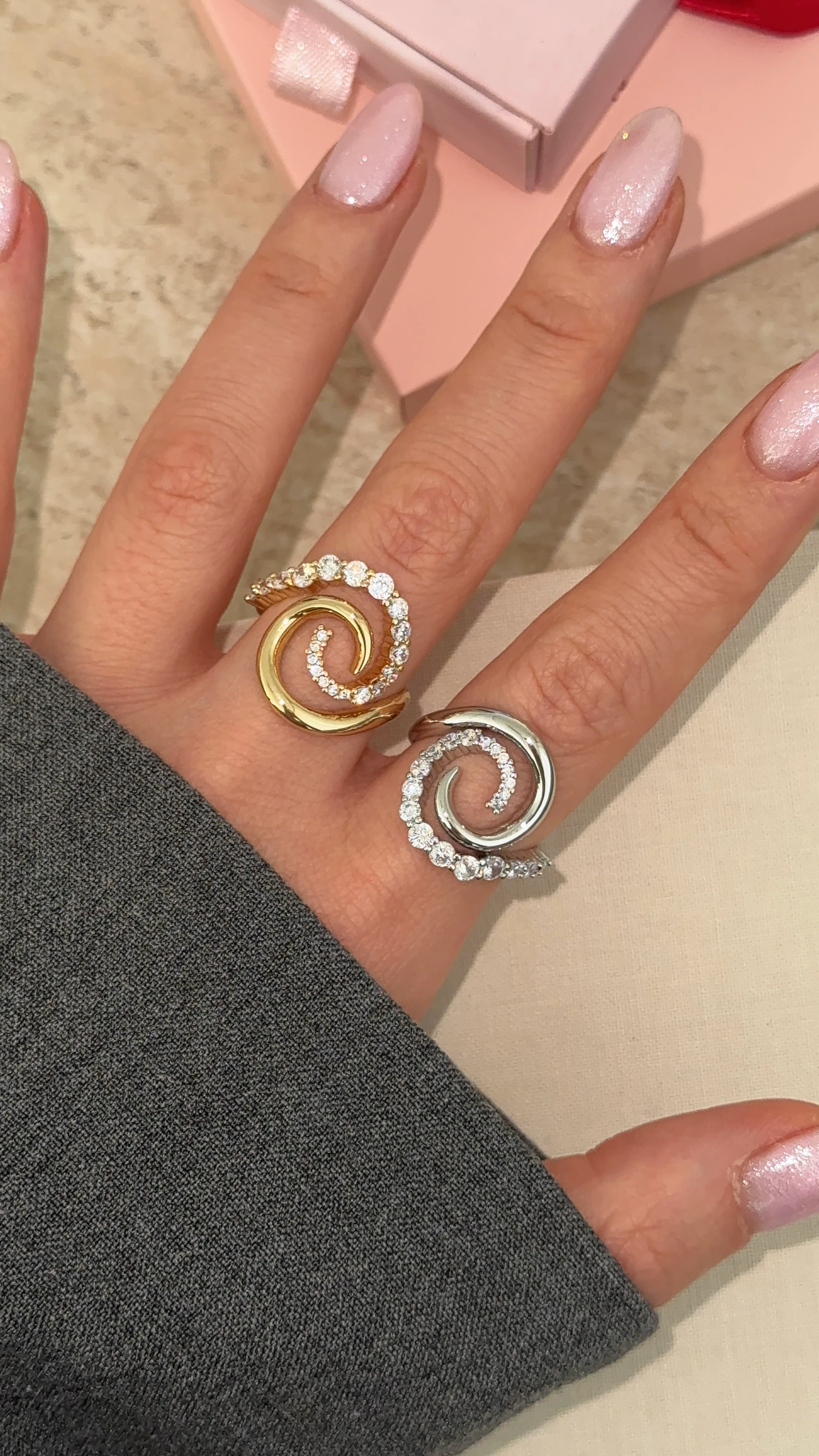 Silver | Spiral yüzük 