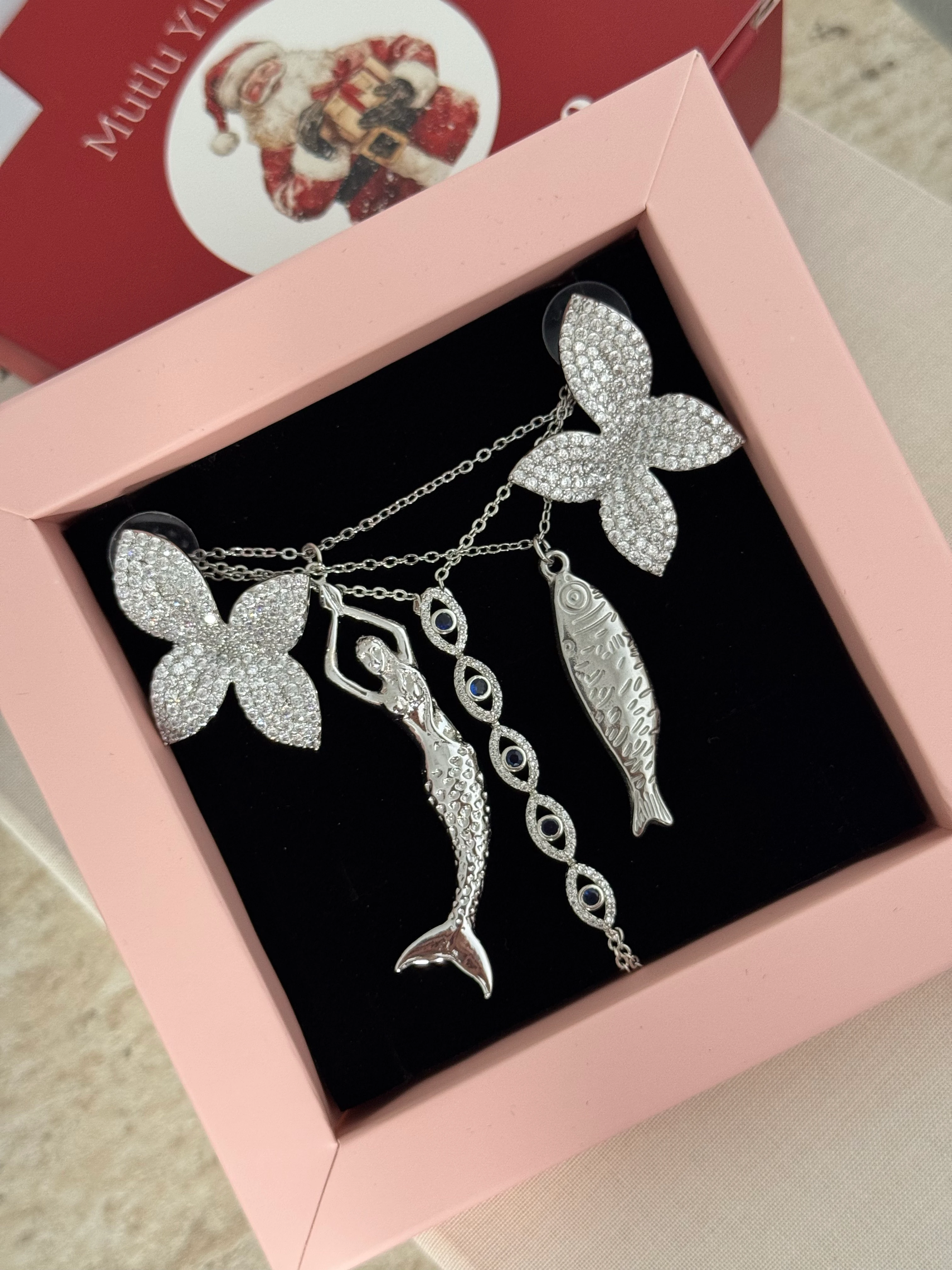 Çelik | Silver Mermaid kolye 