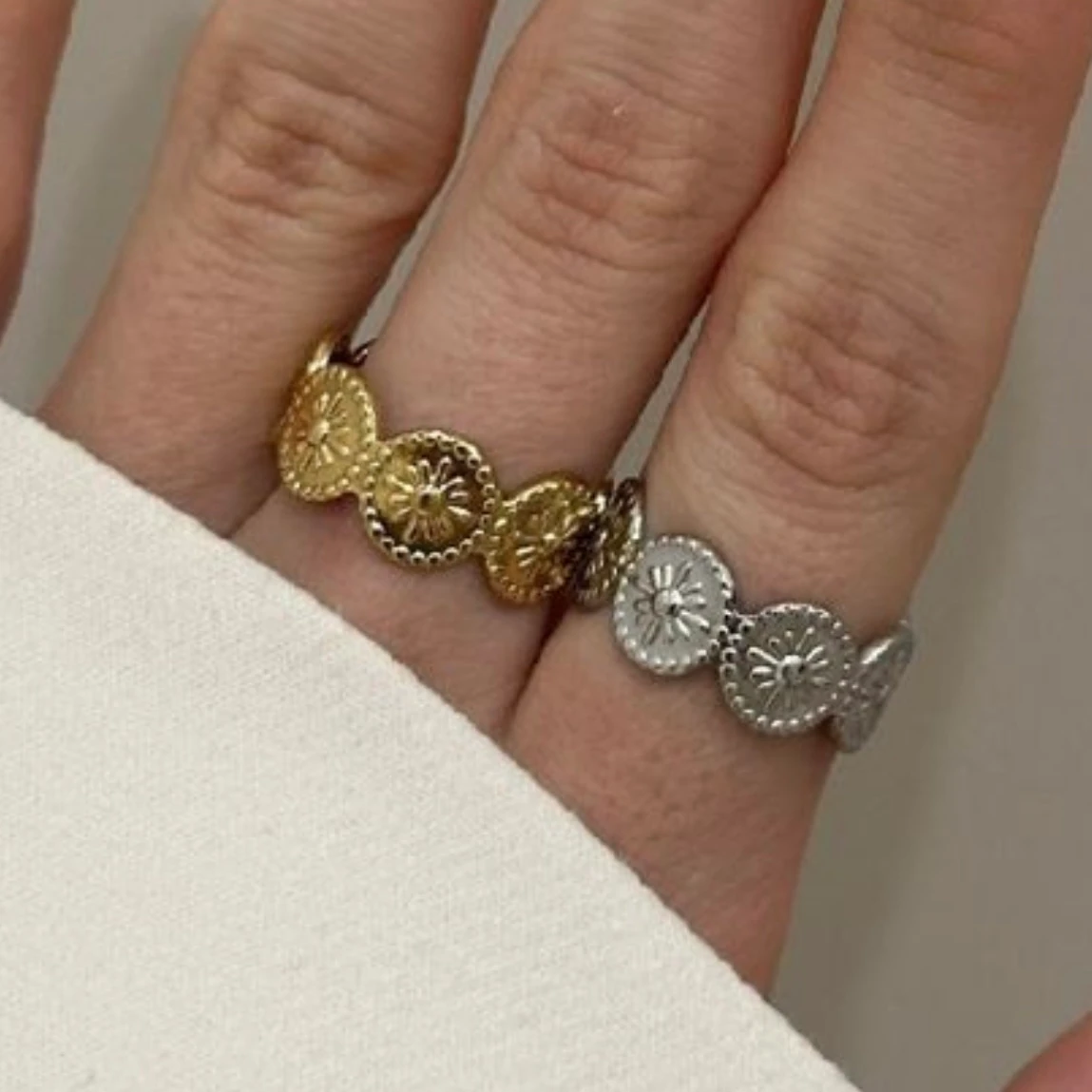 Çelik | silver vintage yüzük 