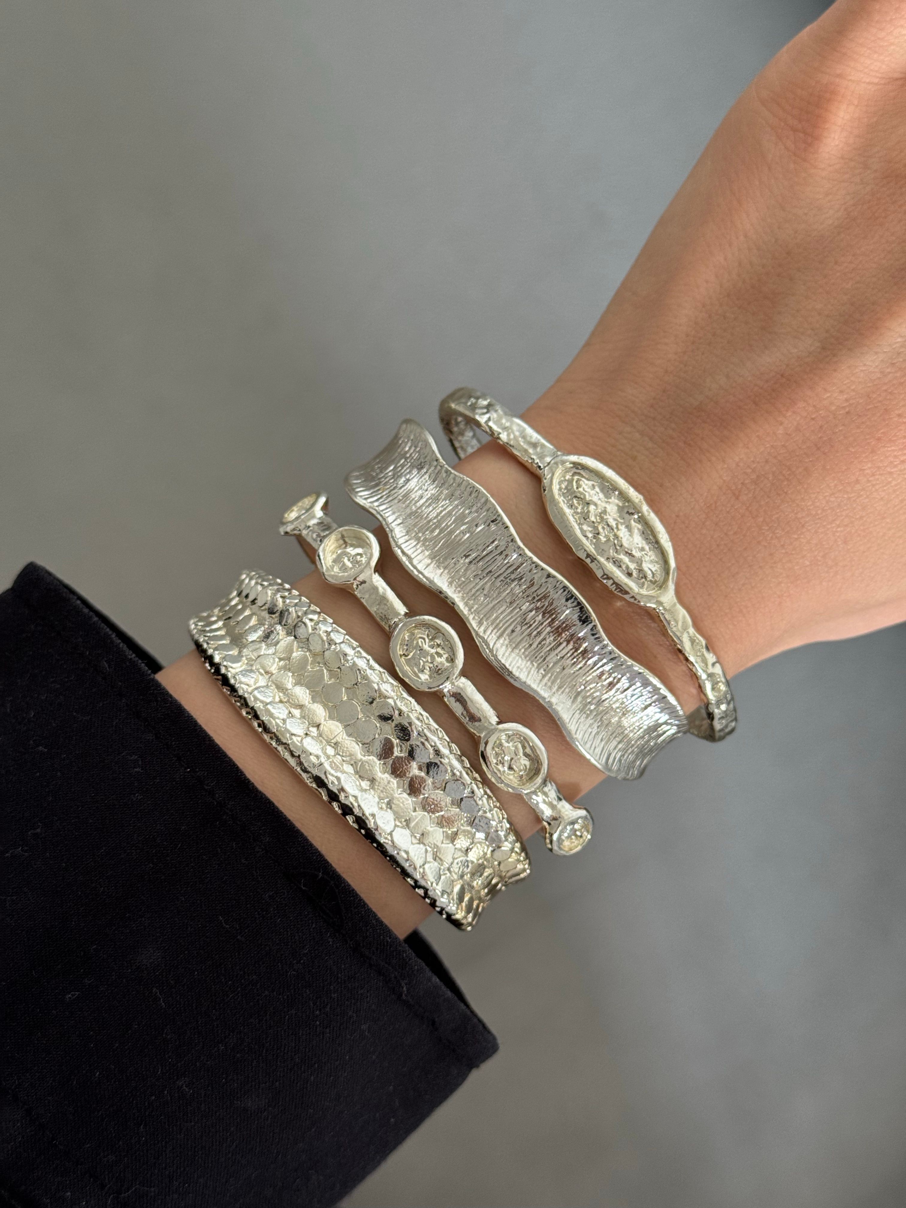 Antik silver bileklik 