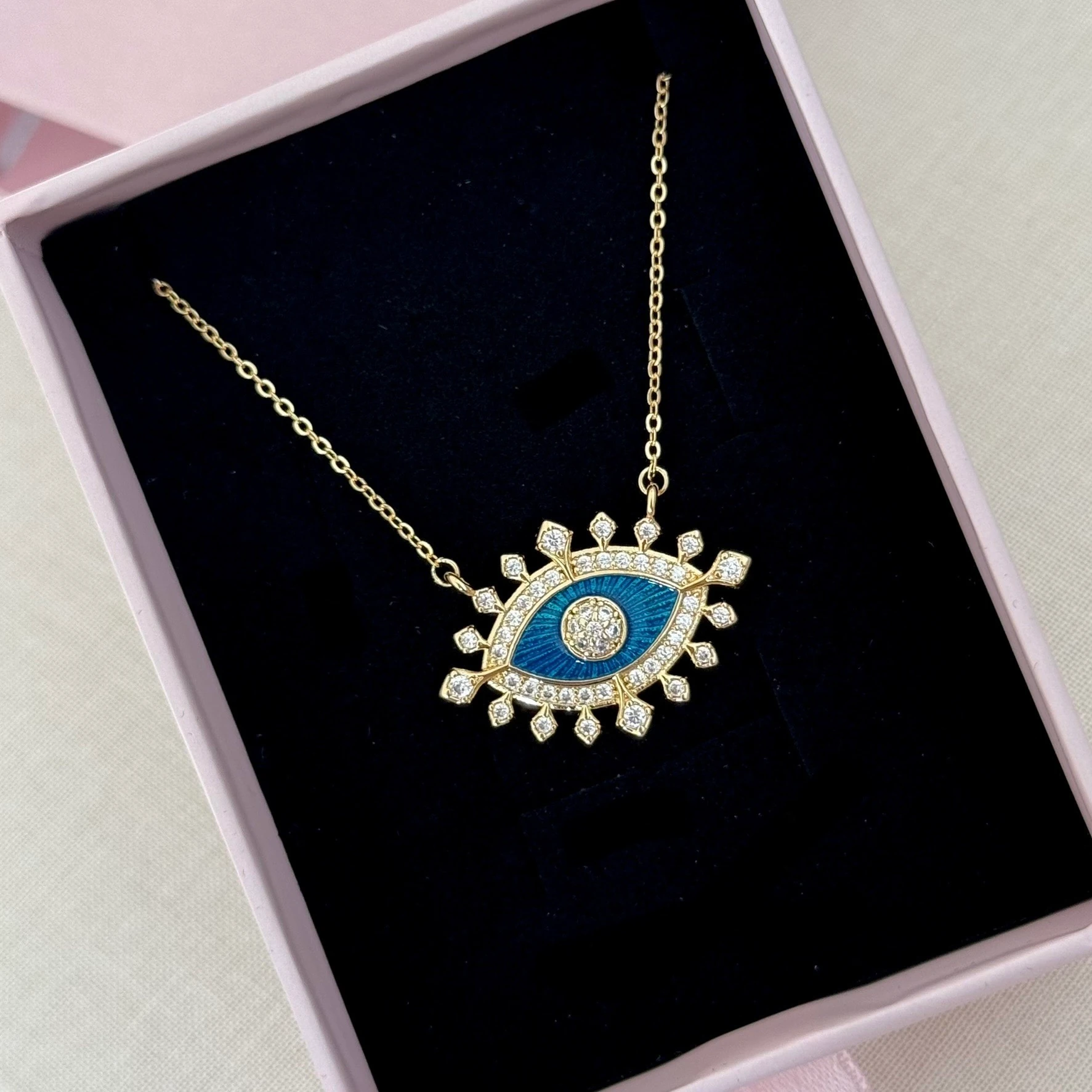 Mavi Göz kolye 