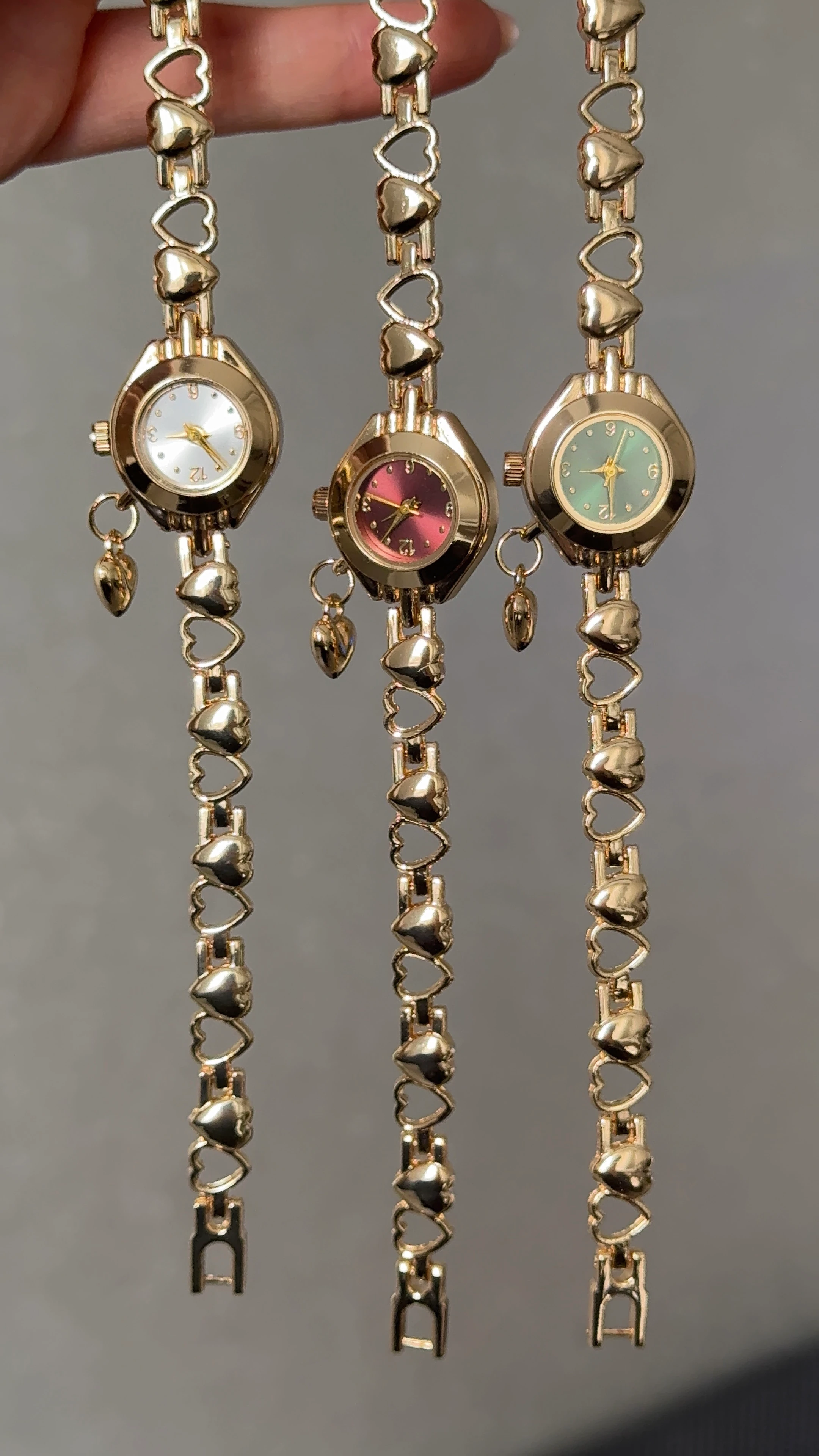 Kalpli kordon Gold - Bordo saat