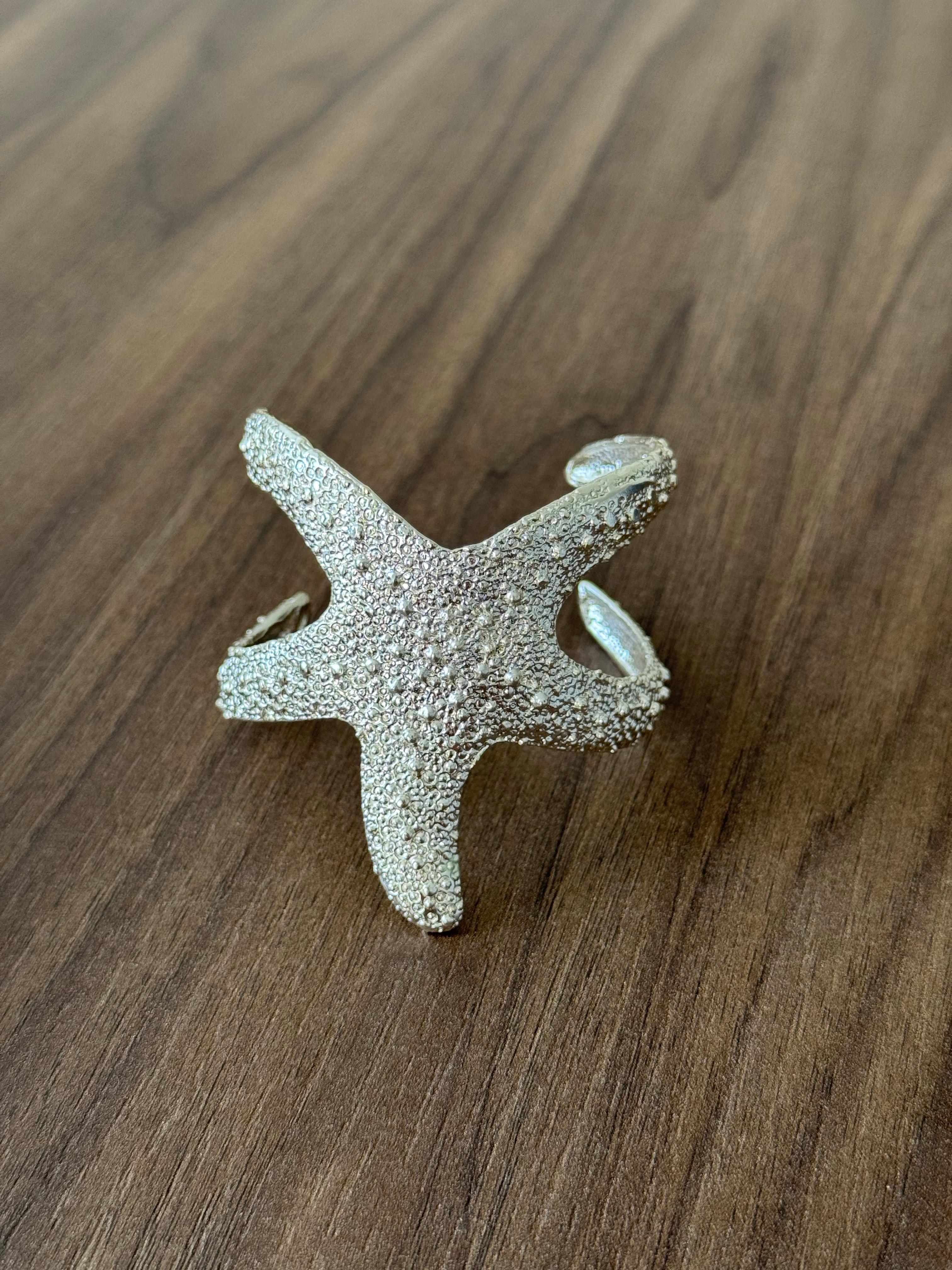 Silver Starfish bileklik 
