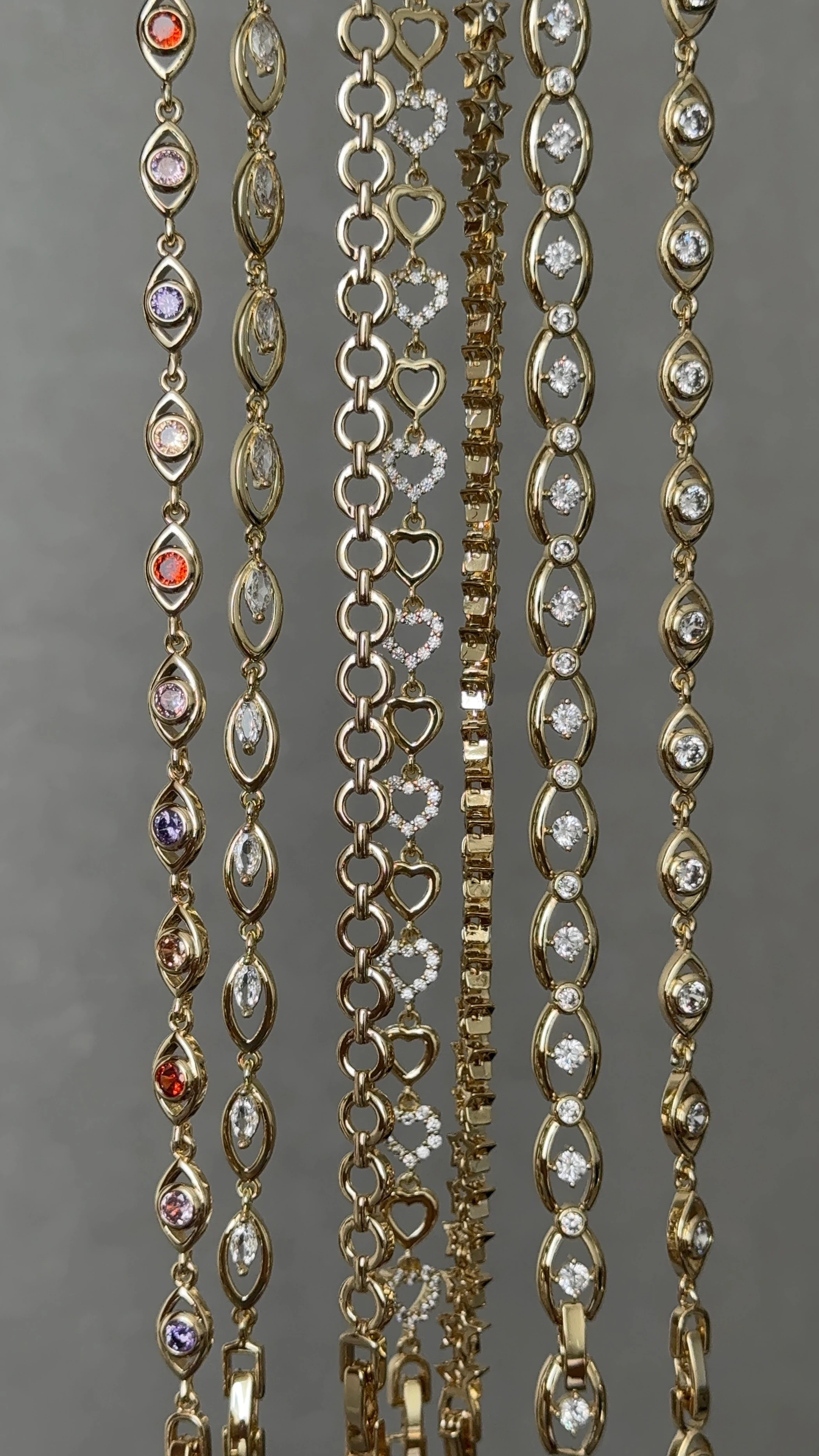 Vıp | Taşlı Badem bileklik 