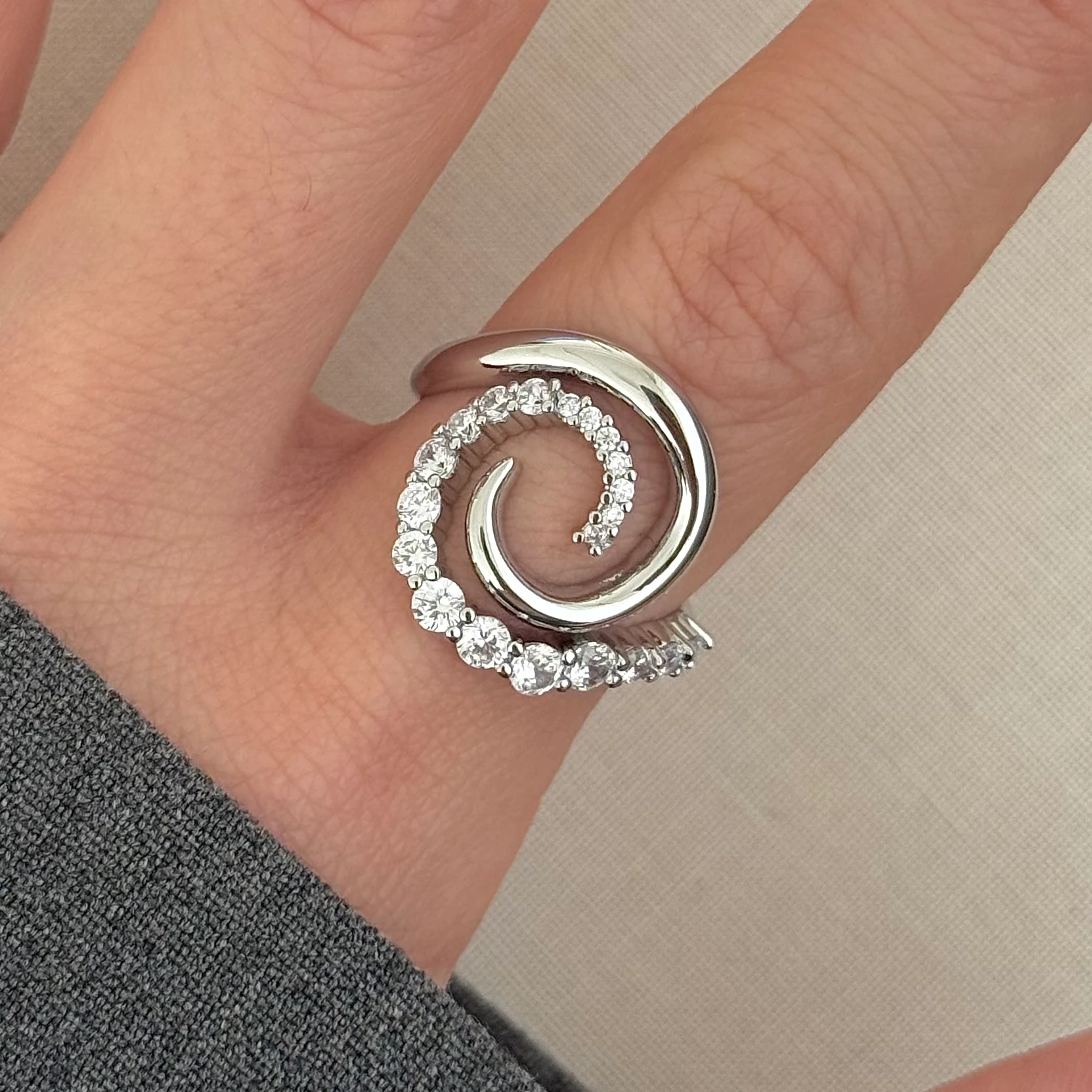 Silver | Spiral yüzük 