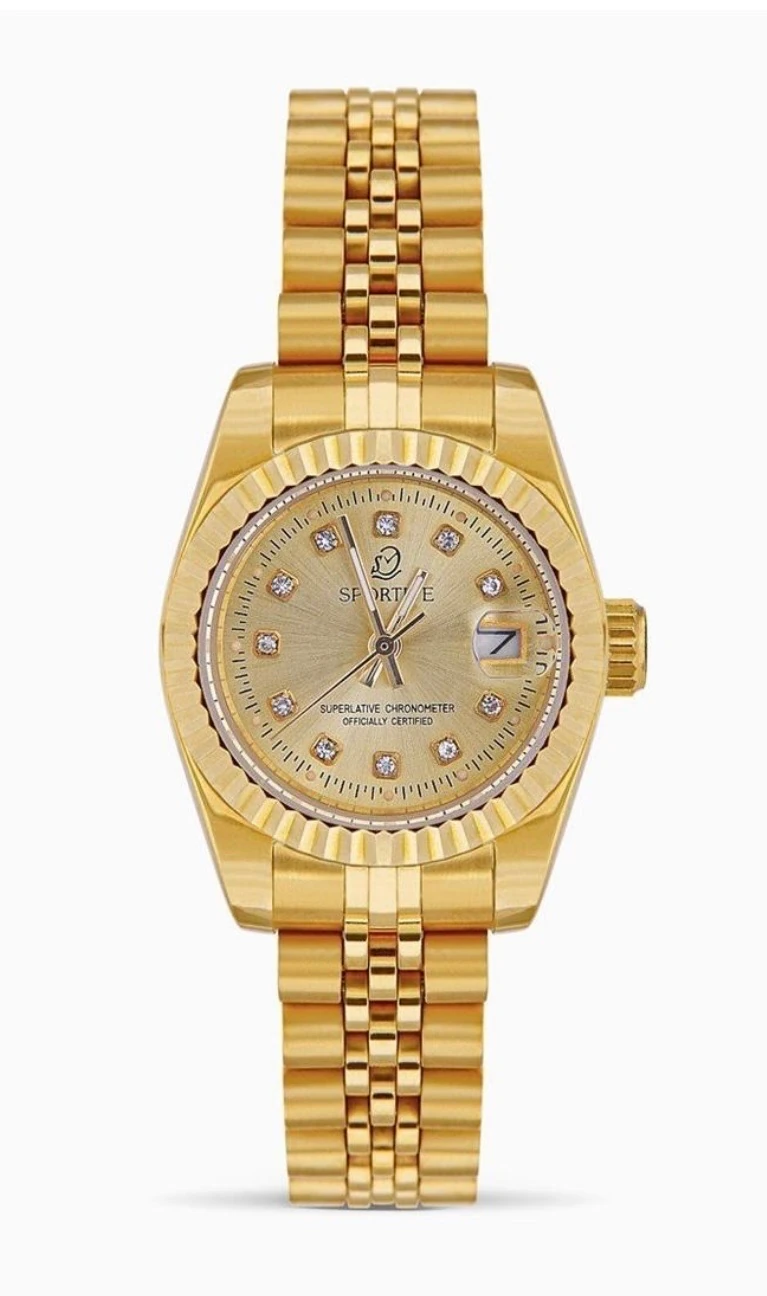 Çelik | Garantili gold sportive saat