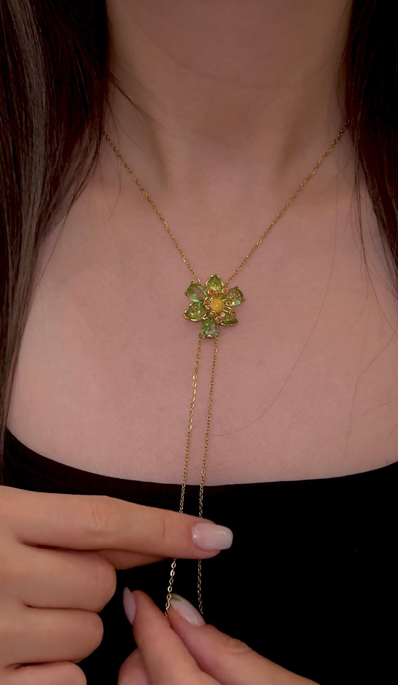 Swarovski muadili ldyllia Y kolye