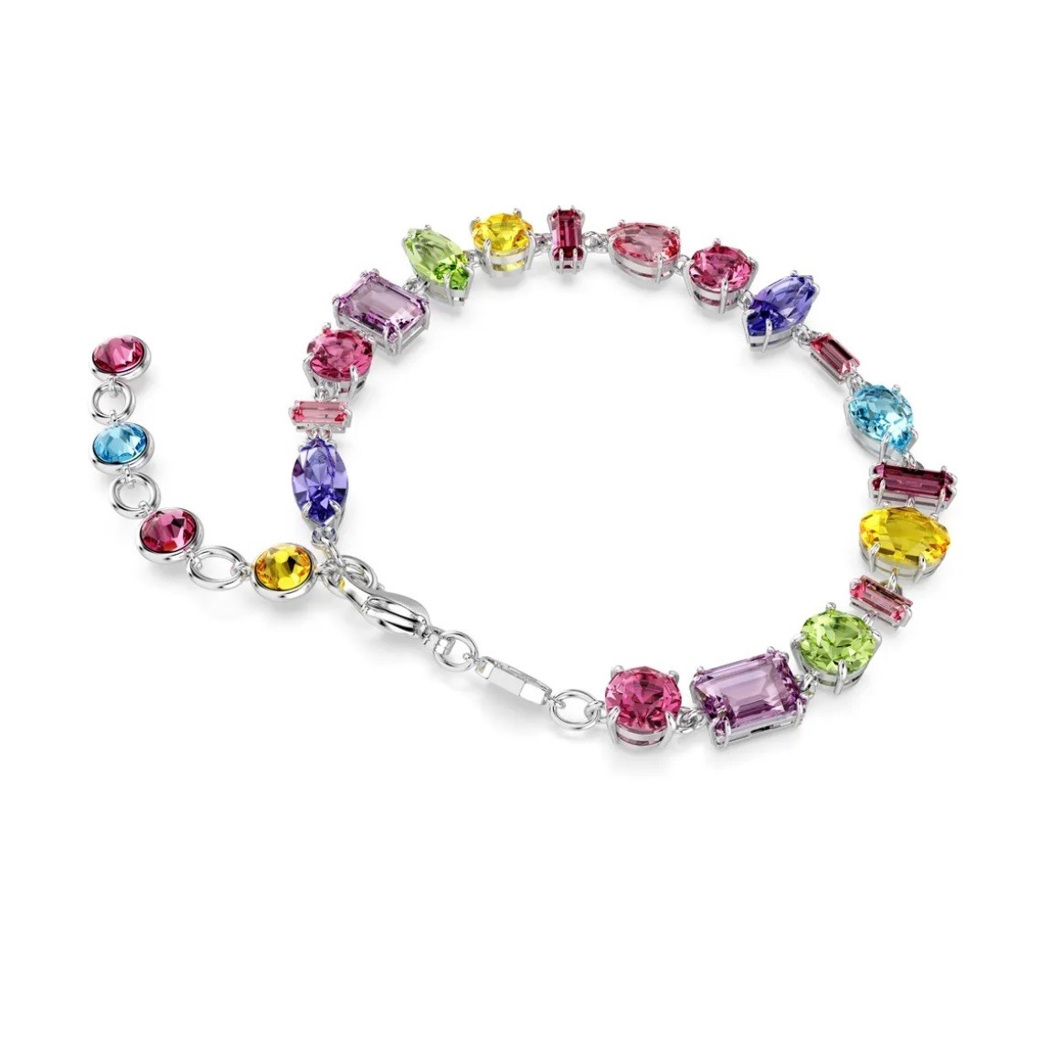 swarovski muadili renkli taşlı bileklik 