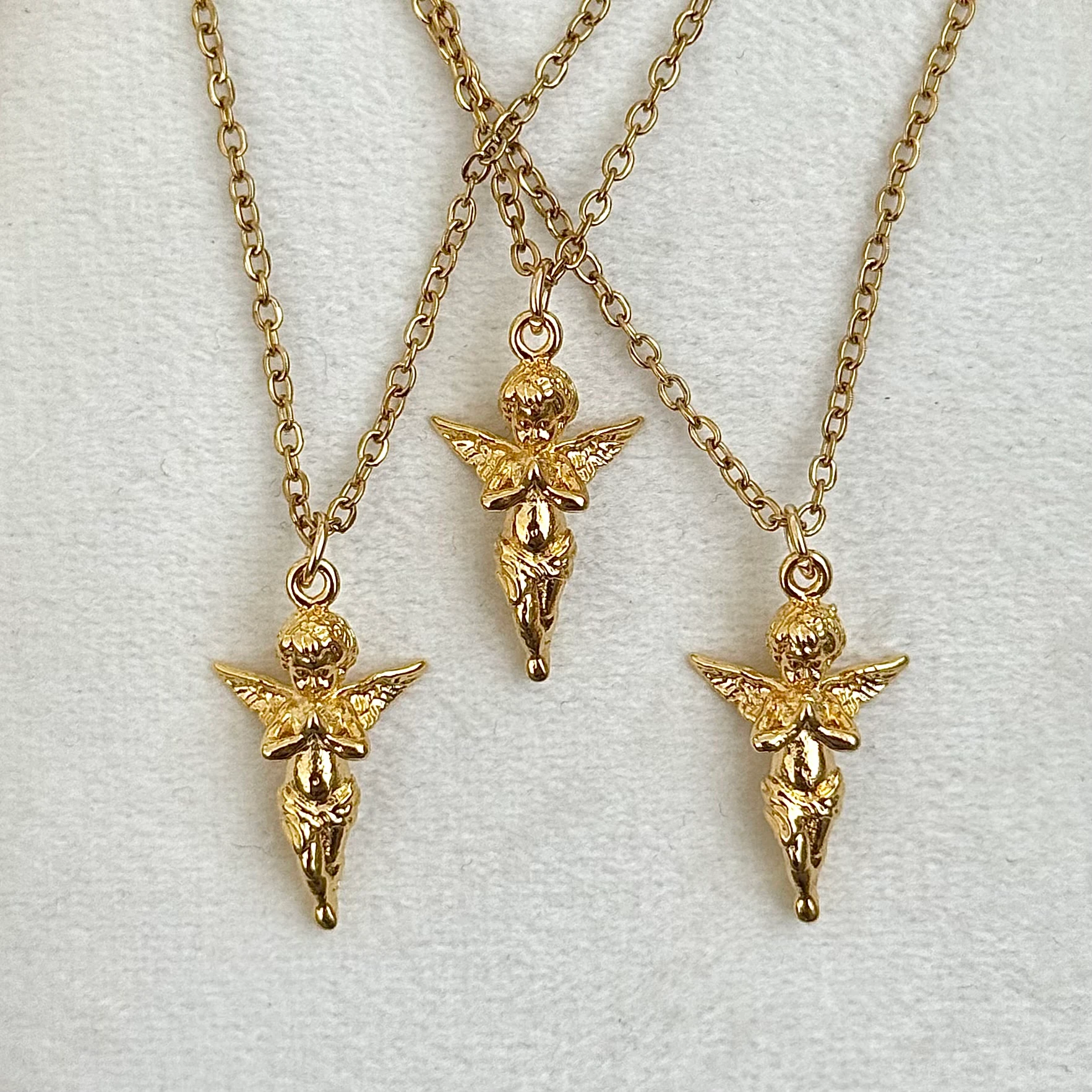 Çelik | Melek kolye 