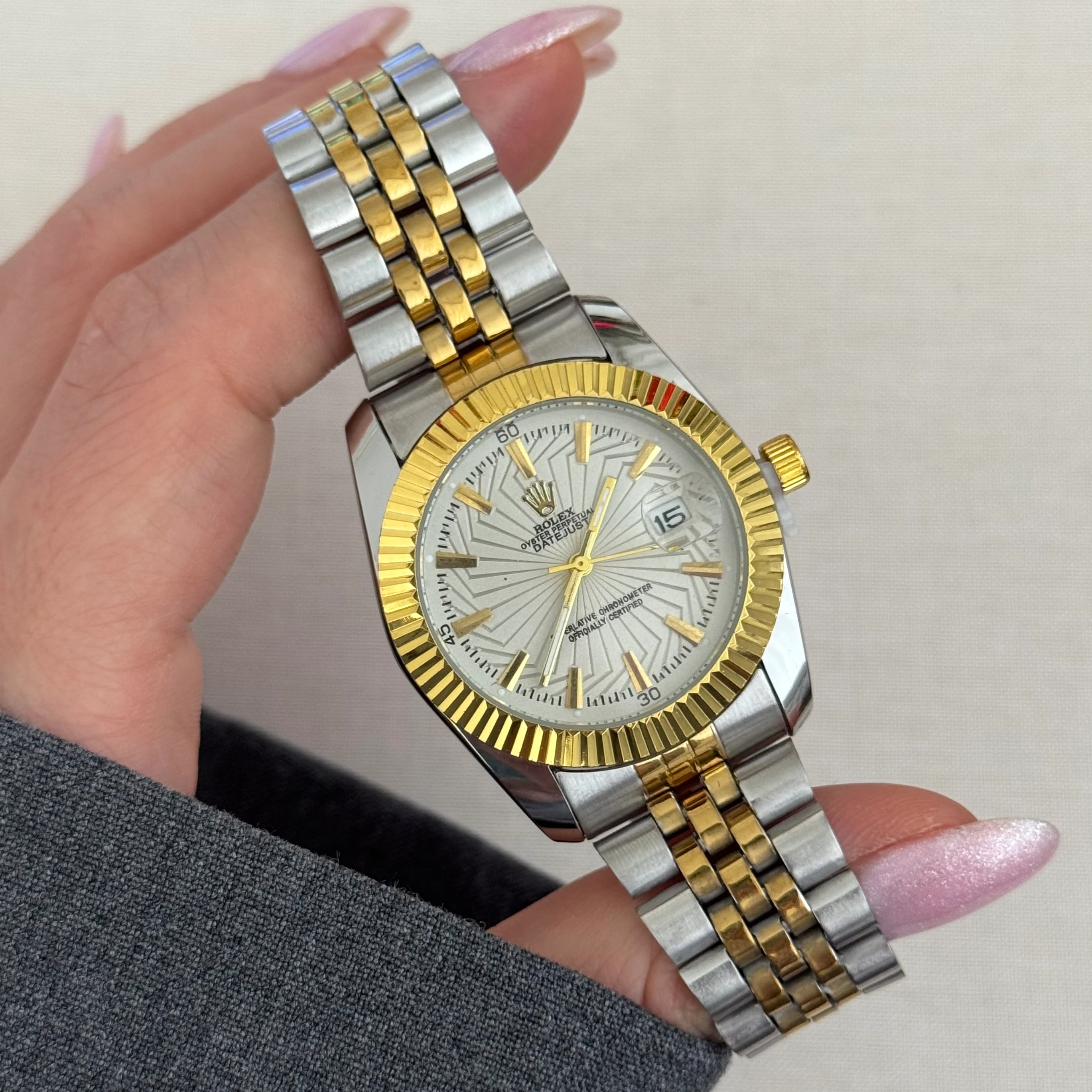 Çelik | Rolex marka muadili saat 