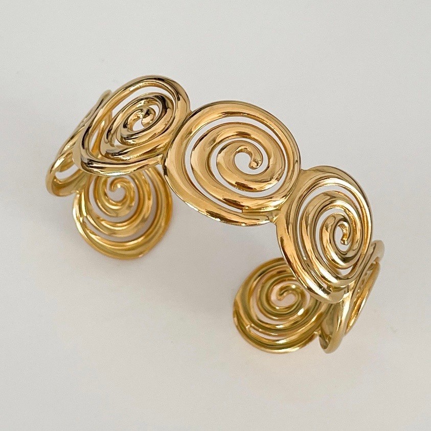 Çelik | Spiral bileklik