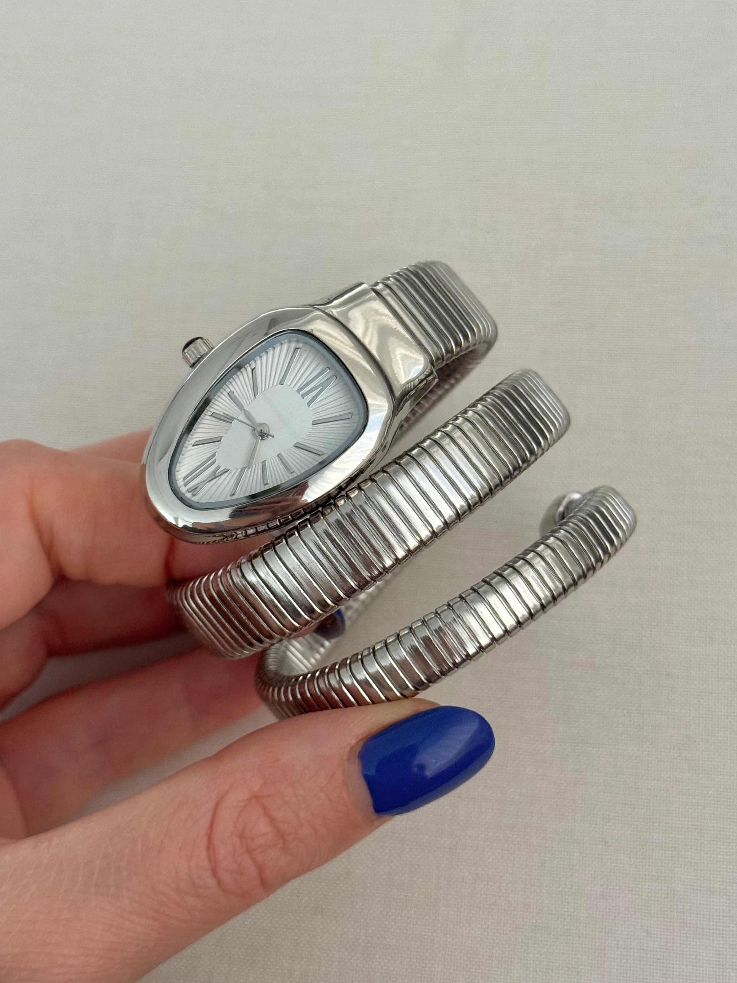 Silver | Yılan dolama saat 