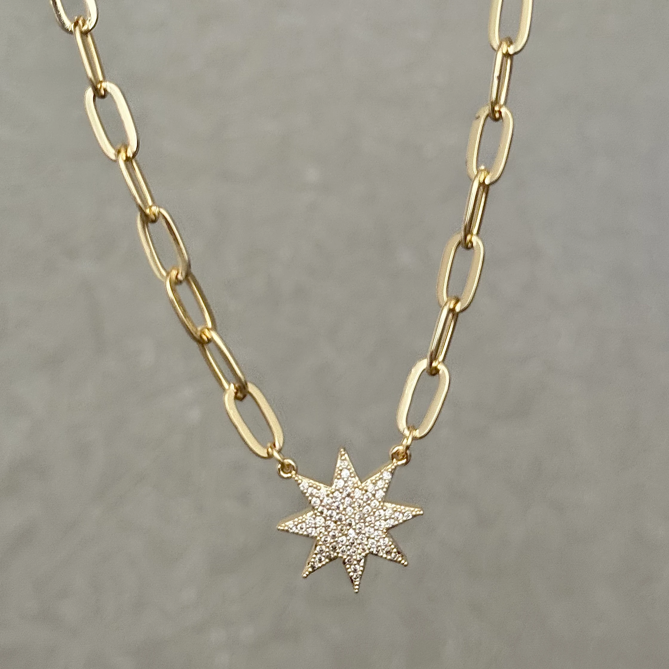 14k Büyük Güneş kolye 