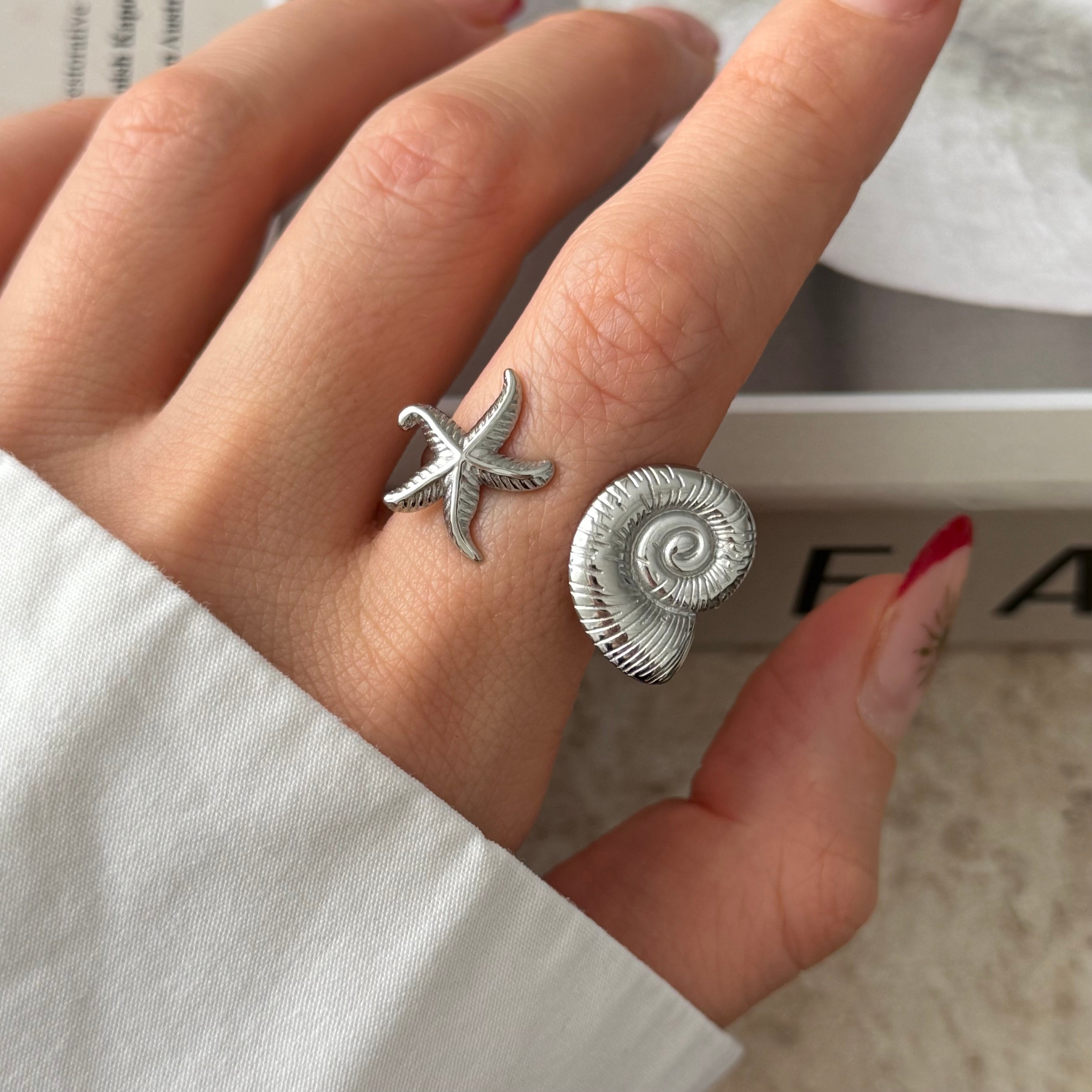 Çelik | silver summer yüzük