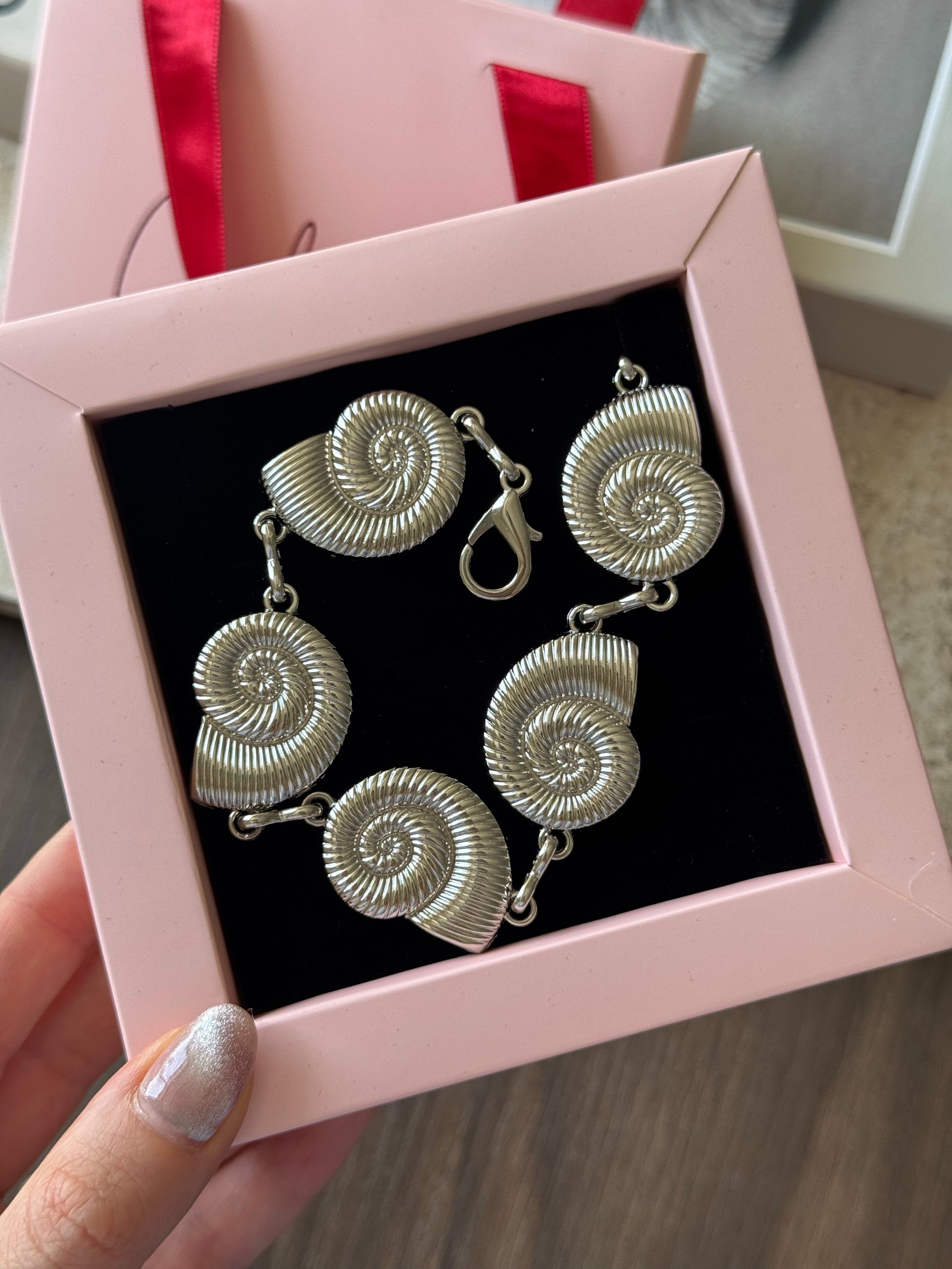 Deniz kabukları silver yazlık kemer | Bel zinciri 