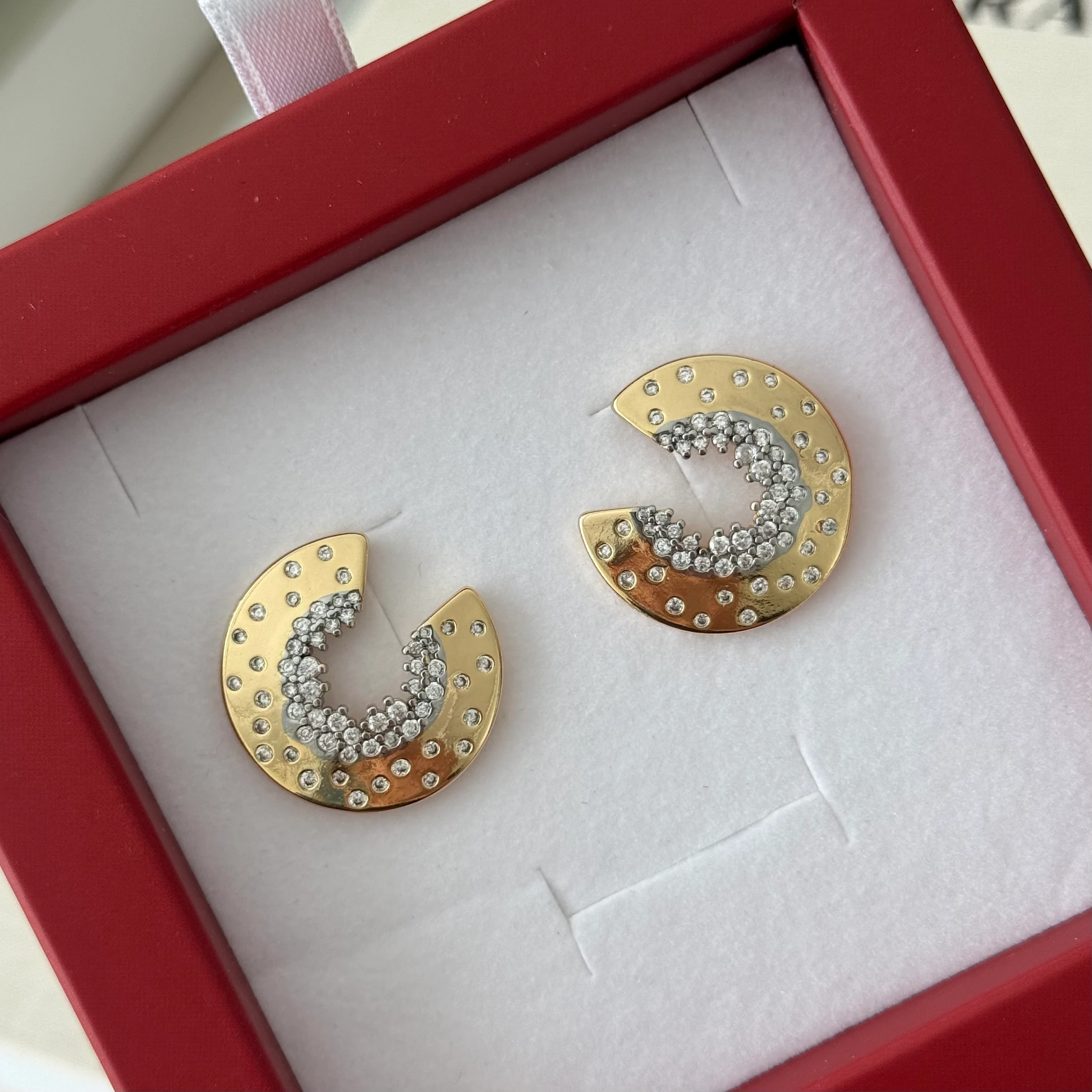 Vıp | Kristal inci küpe 