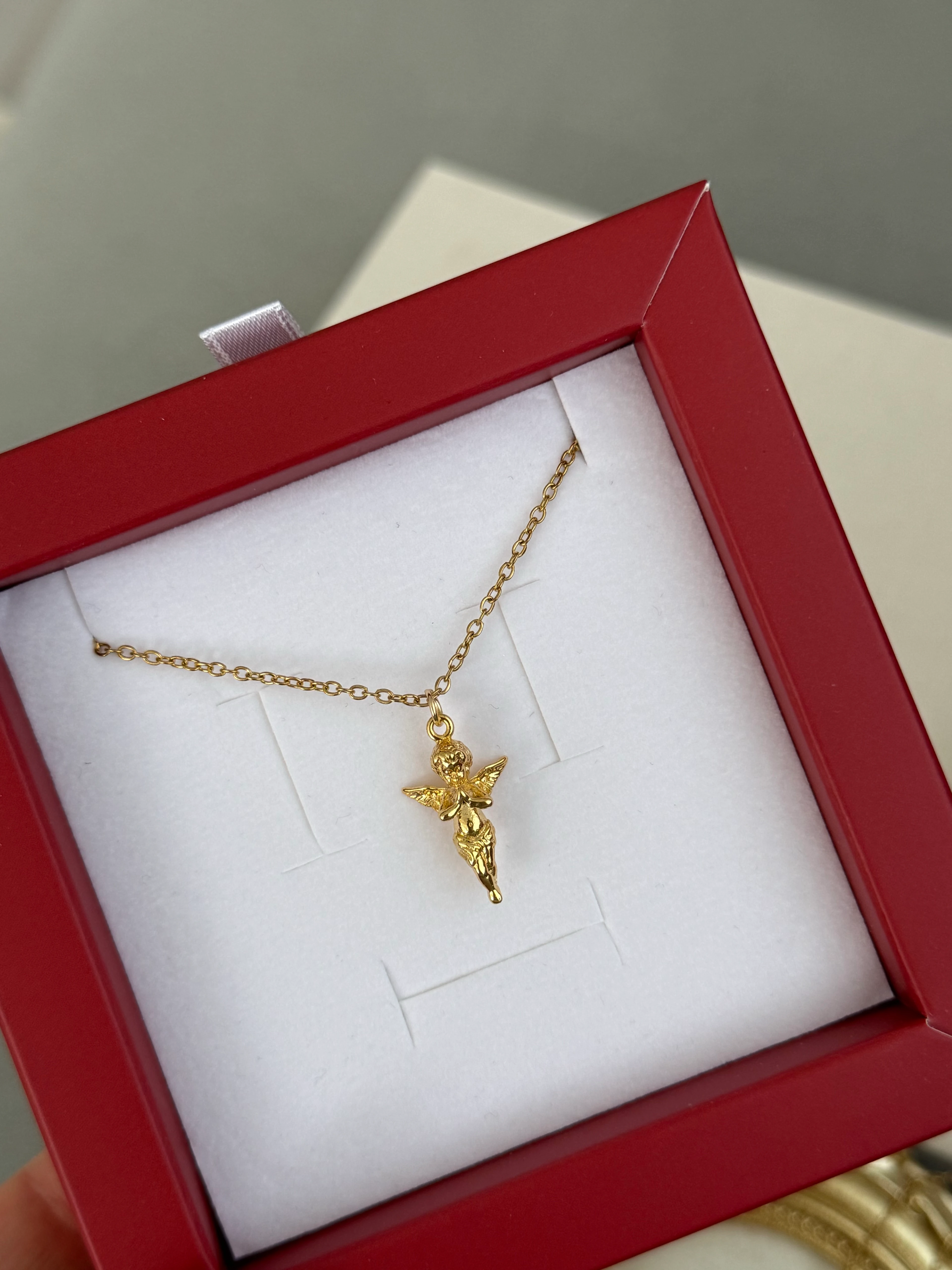 Çelik | Melek kolye 