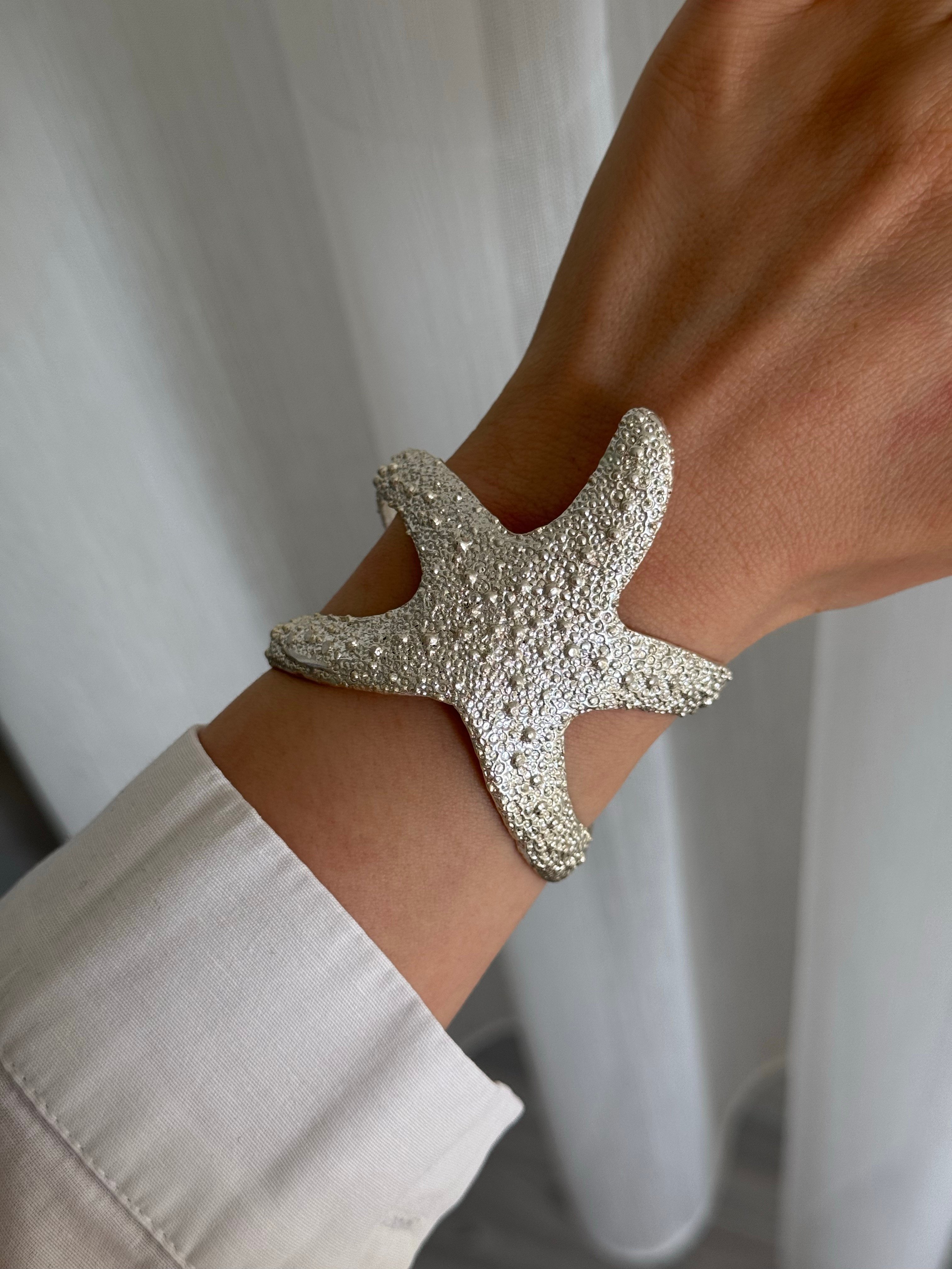 Silver Starfish bileklik 