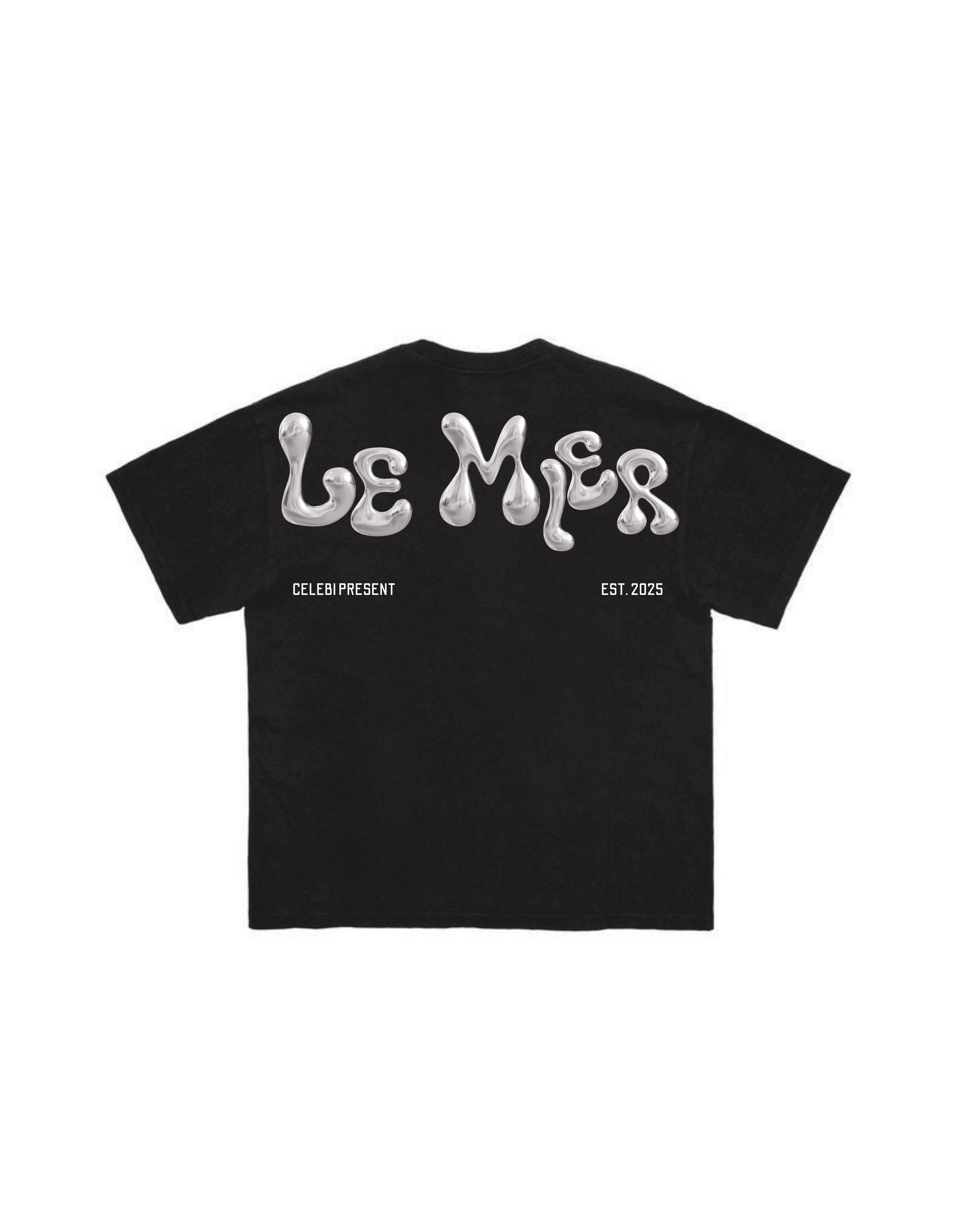 Drop Type / Siyah Oversize T-shirt